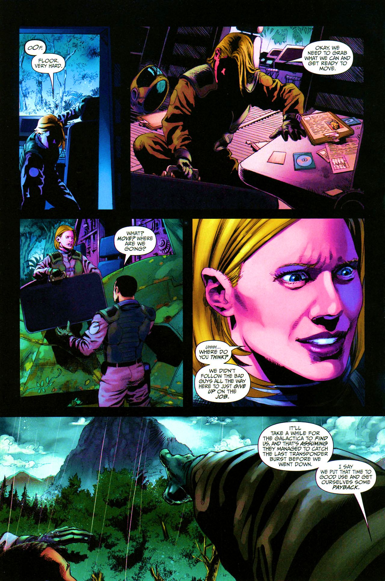 Read online Battlestar Galactica: Season Zero comic -  Issue #4 - 14