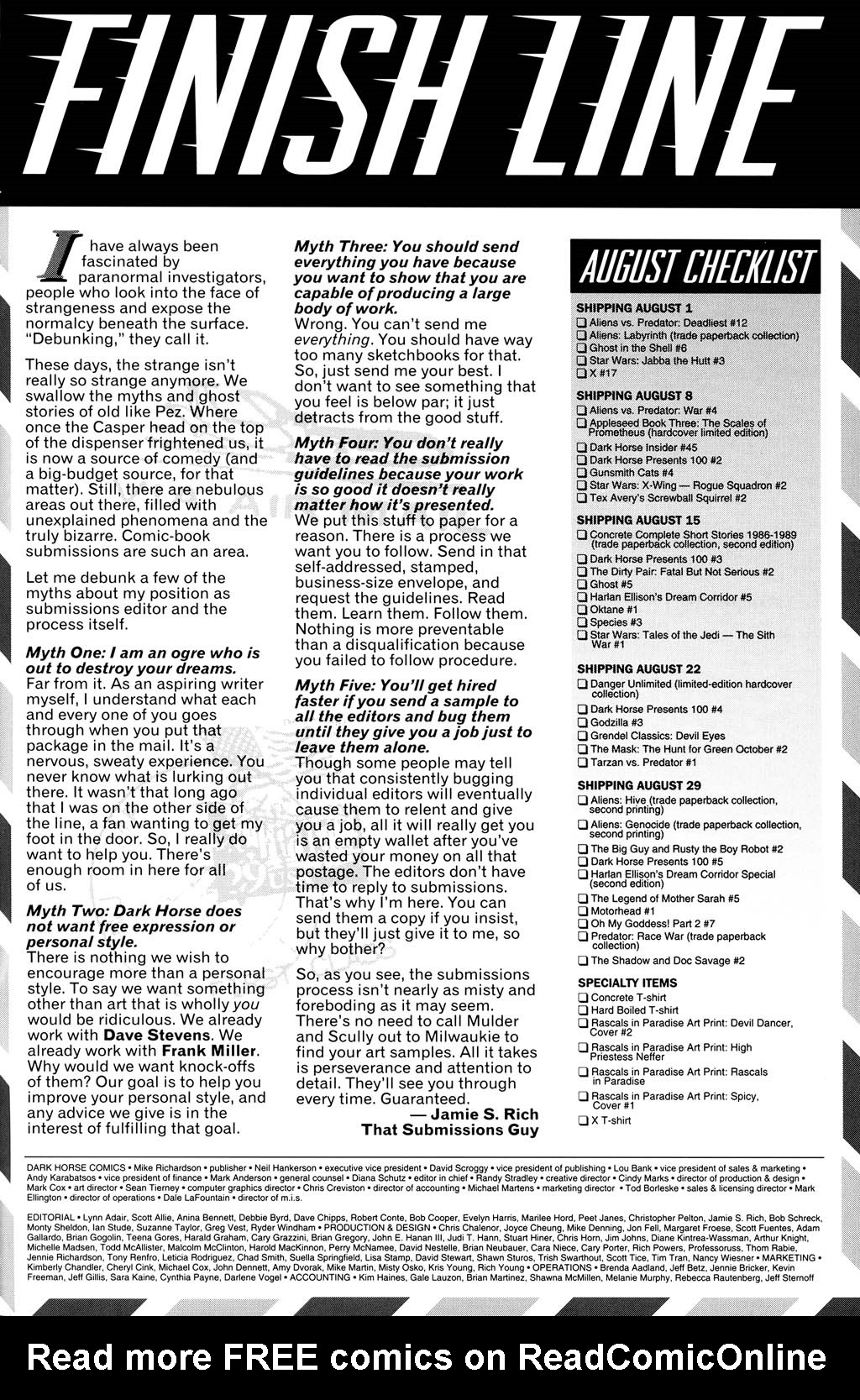 Read online Dark Horse Presents (1986) comic -  Issue #100.5 - 35