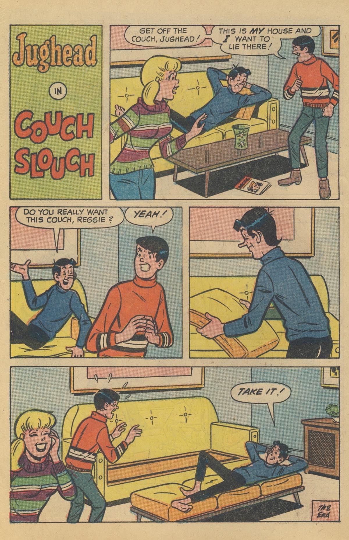 Read online Jughead's Jokes comic -  Issue #11 - 4