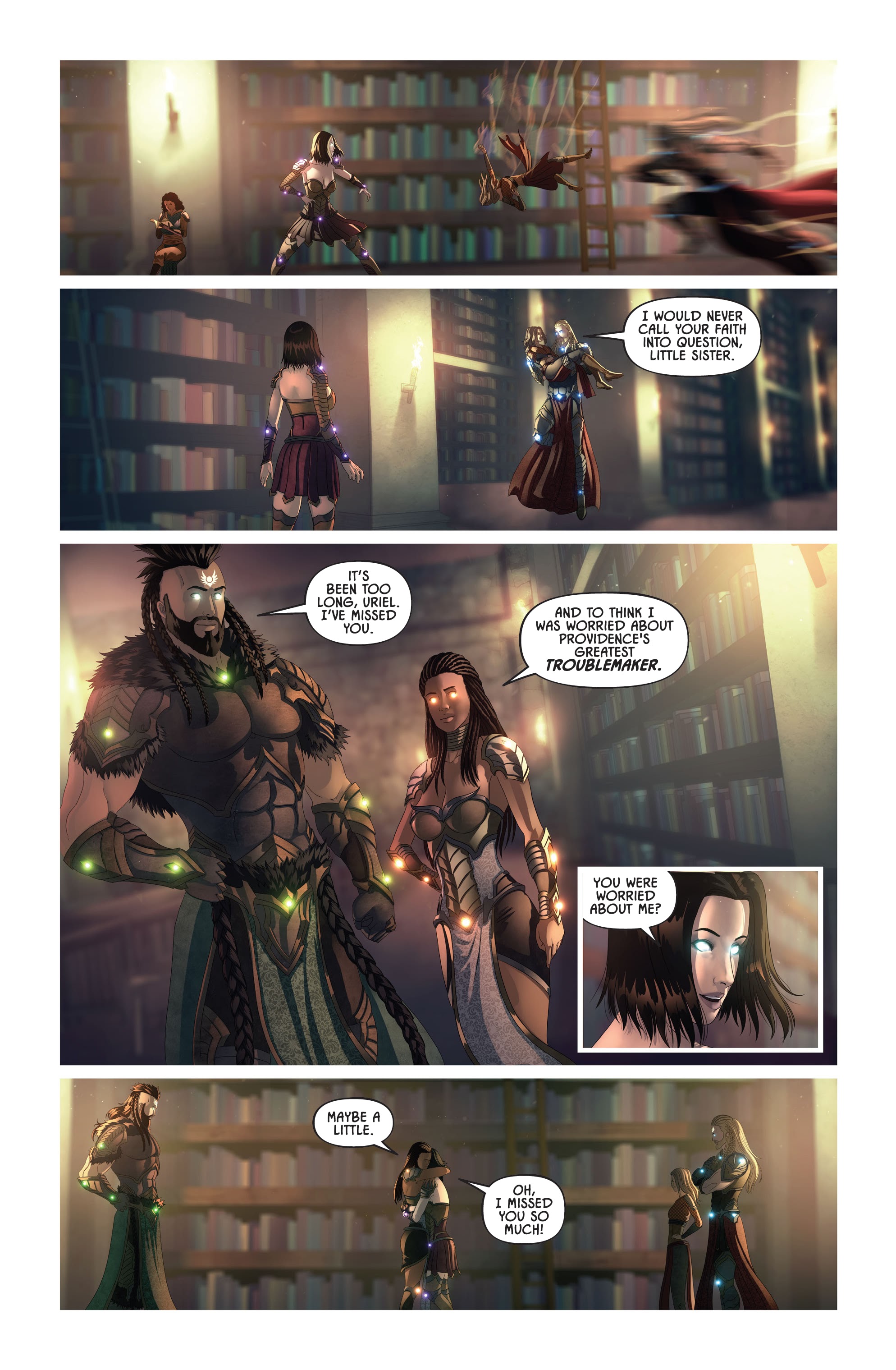 Read online Knights of the Golden Sun comic -  Issue #9 - 7