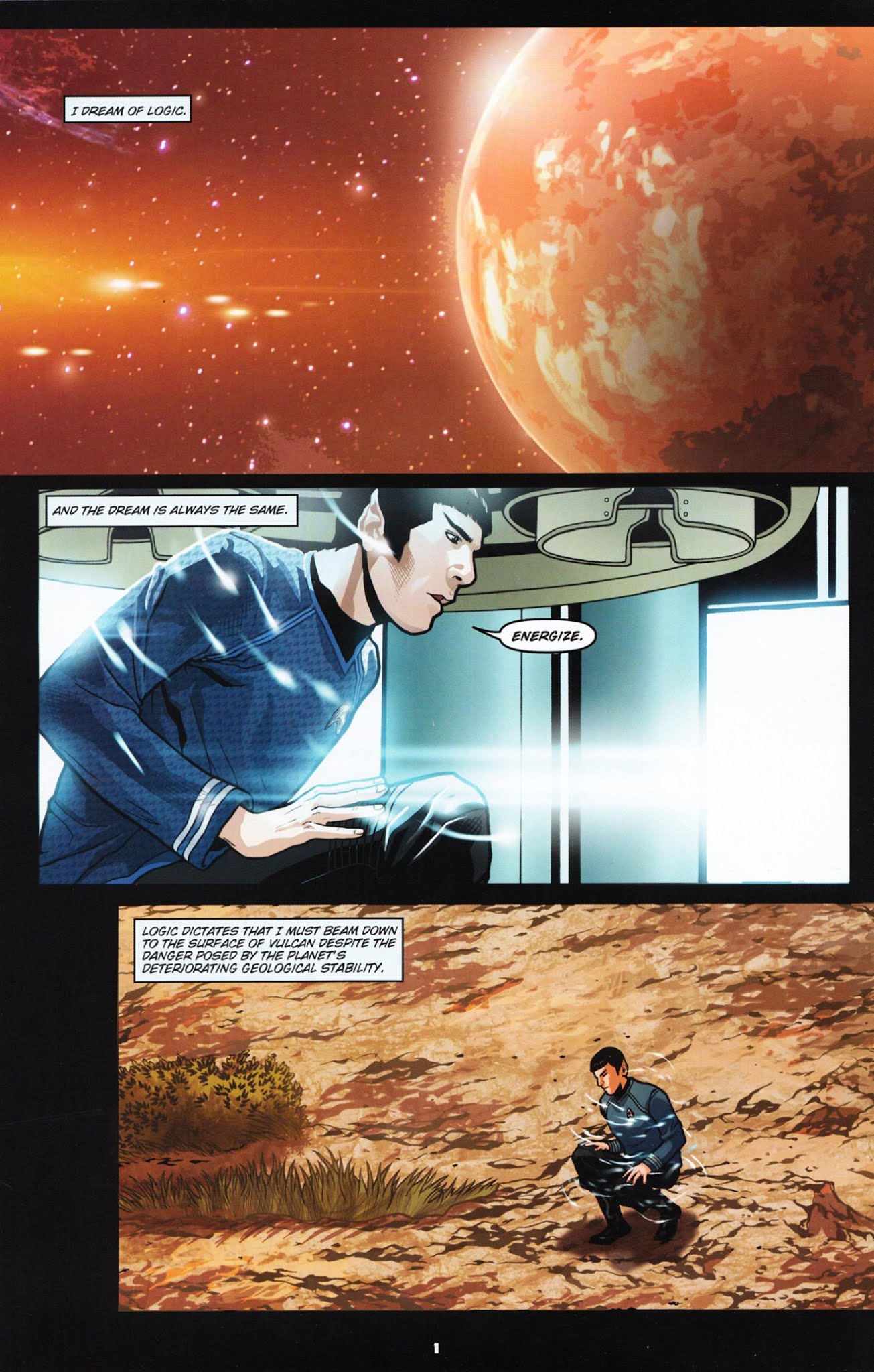 Read online Star Trek: Countdown To Darkness comic -  Issue #1 - 4