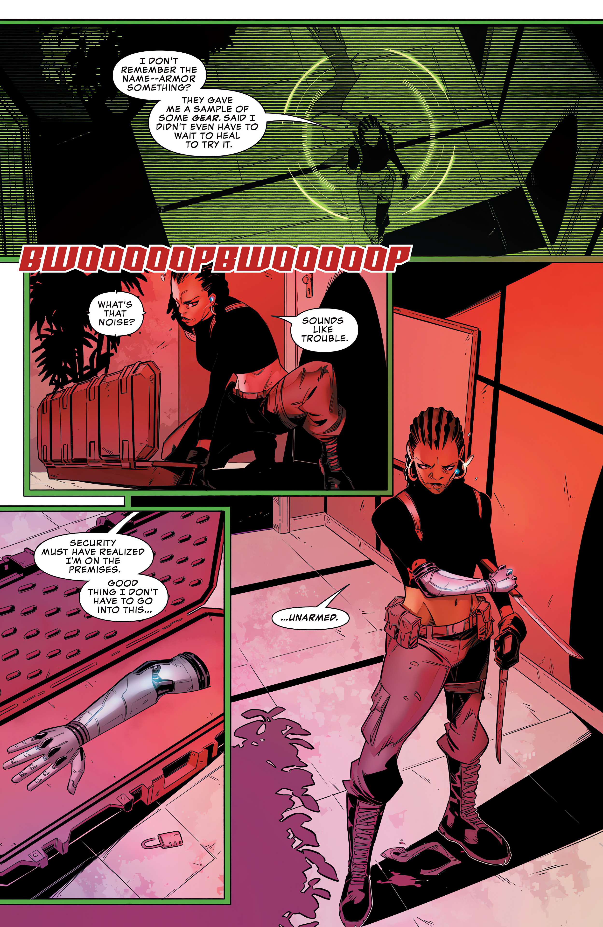 Read online White Widow (2023) comic -  Issue #1 - 11