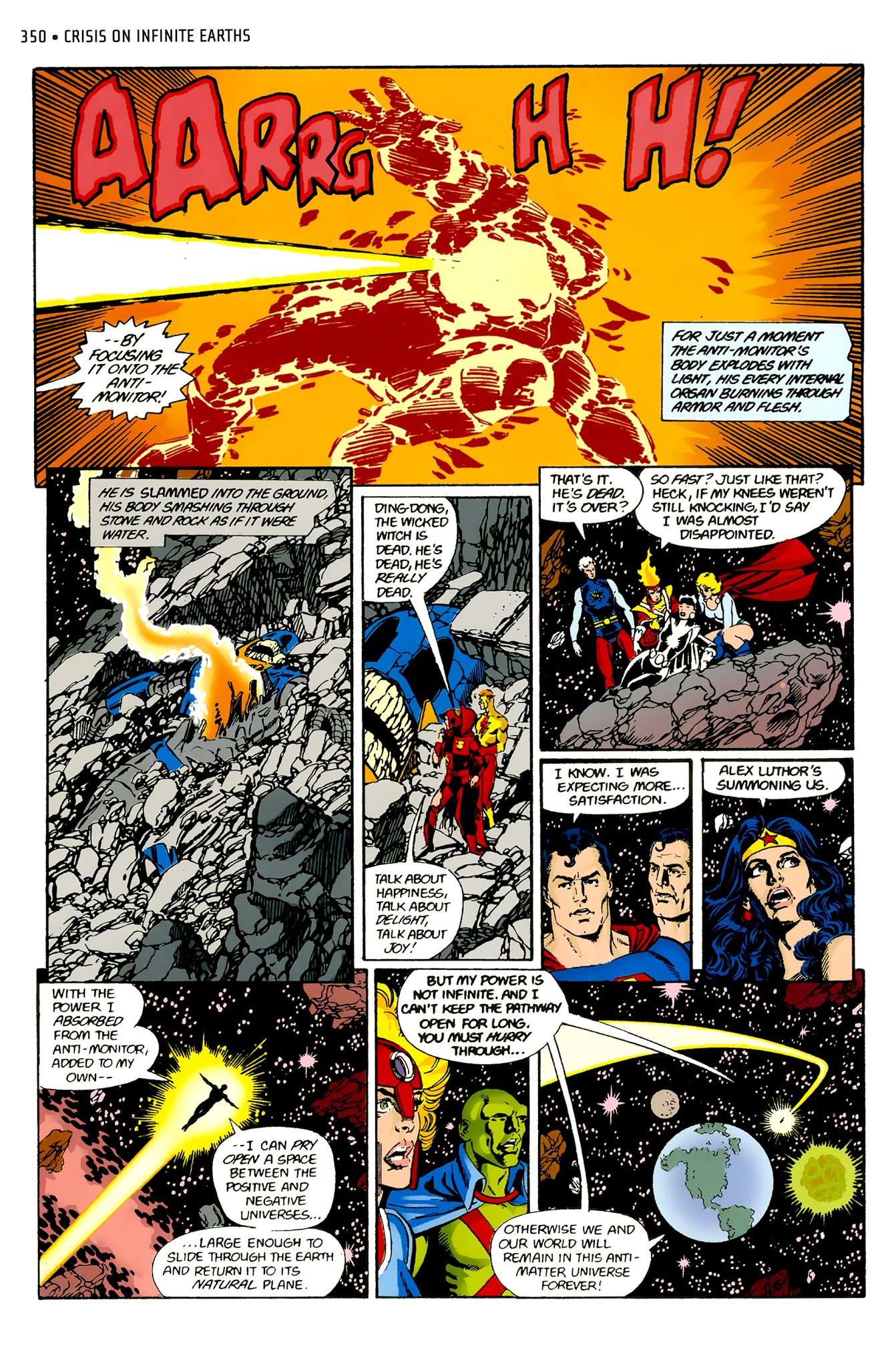 Read online Crisis on Infinite Earths (1985) comic -  Issue # _Absolute Edition 2 - 150