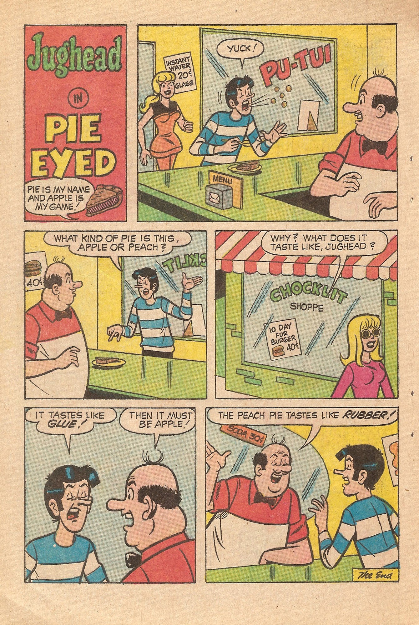 Read online Jughead's Jokes comic -  Issue #17 - 62