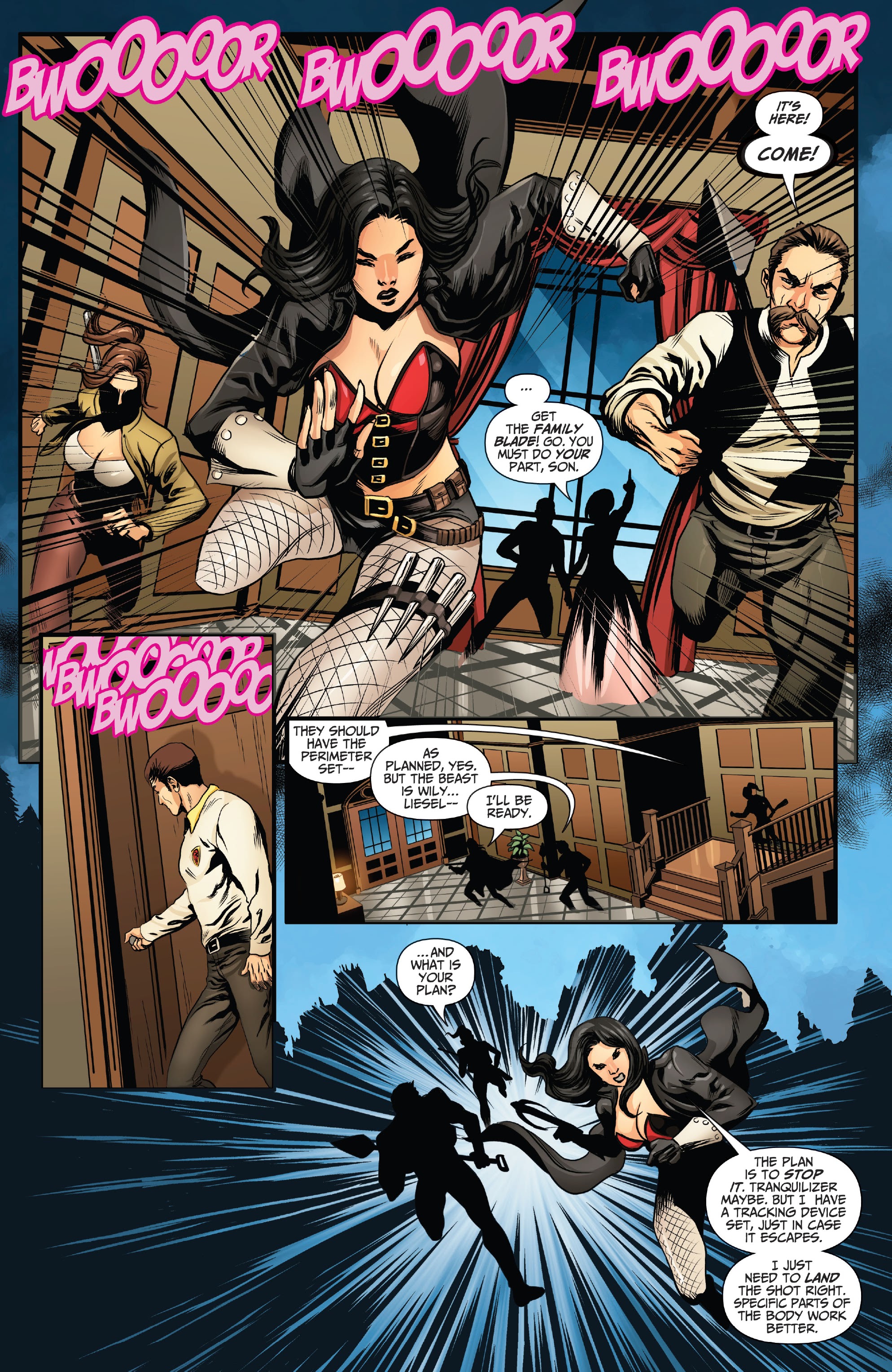Read online Van Helsing: Beast of Exmoor comic -  Issue # Full - 16
