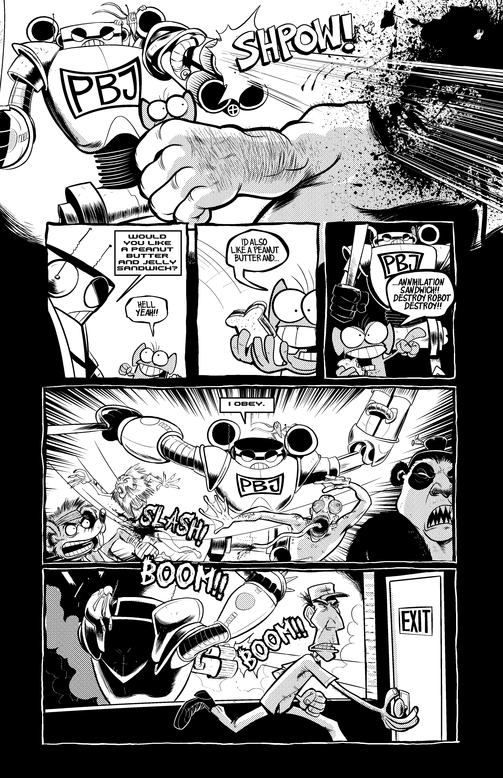 Read online Chumble Spuzz comic -  Issue # v2 (2008) (PDF Rip) (Helga Phugly) - 90
