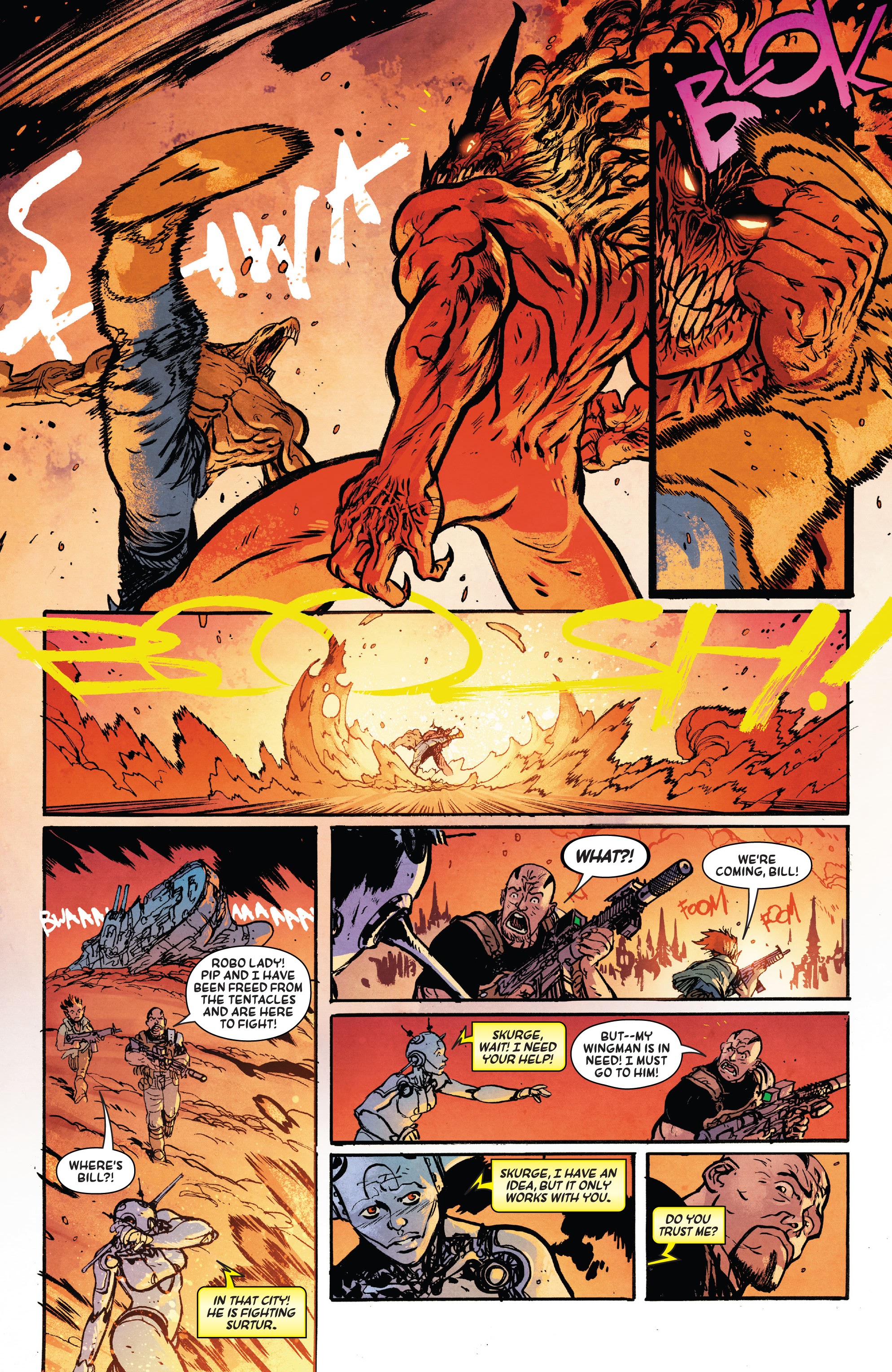 Read online Beta Ray Bill comic -  Issue #5 - 6