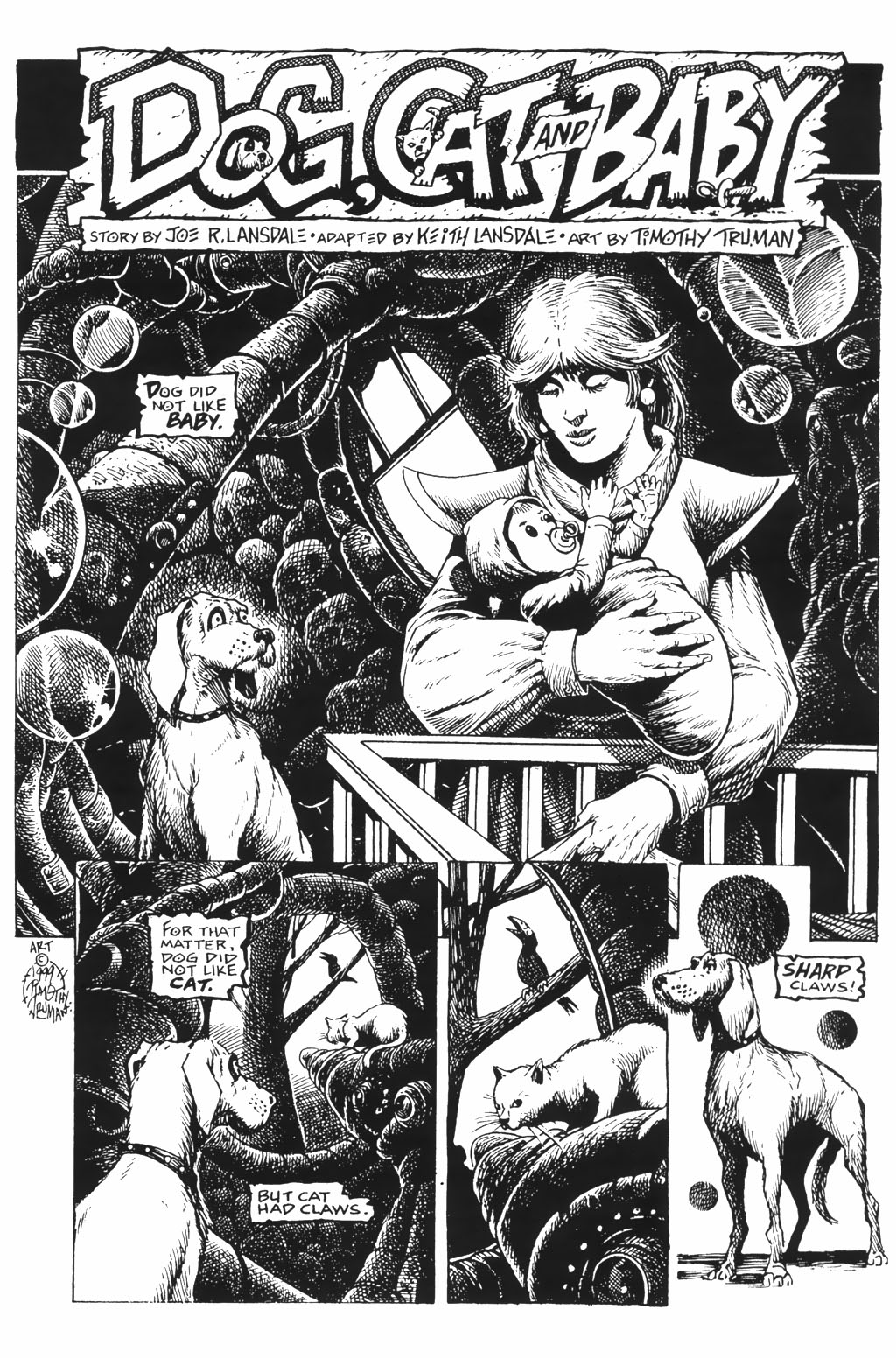 Read online Joe R. Lansdale's By Bizarre Hands comic -  Issue #6 - 21