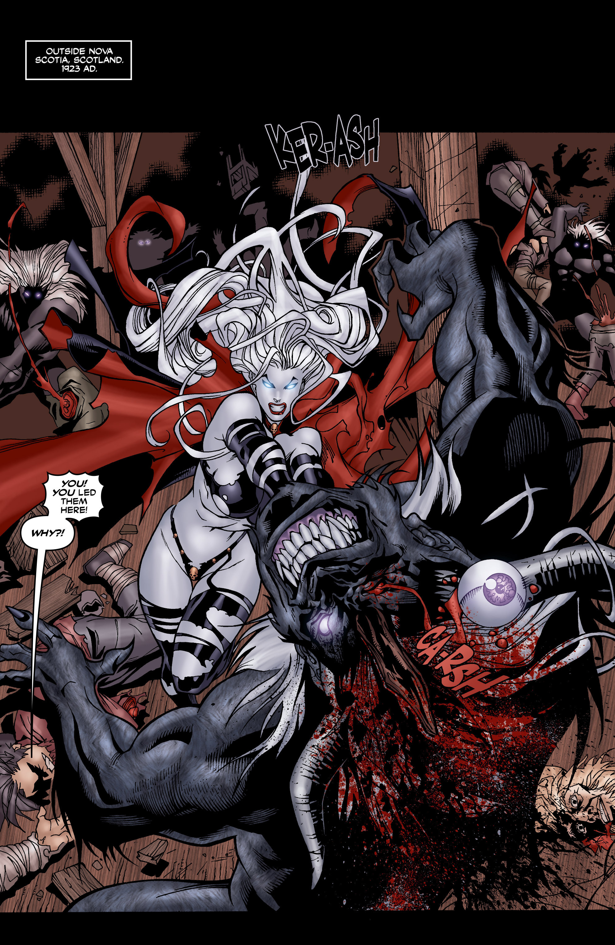 Read online Lady Death Origins comic -  Issue #6 - 3