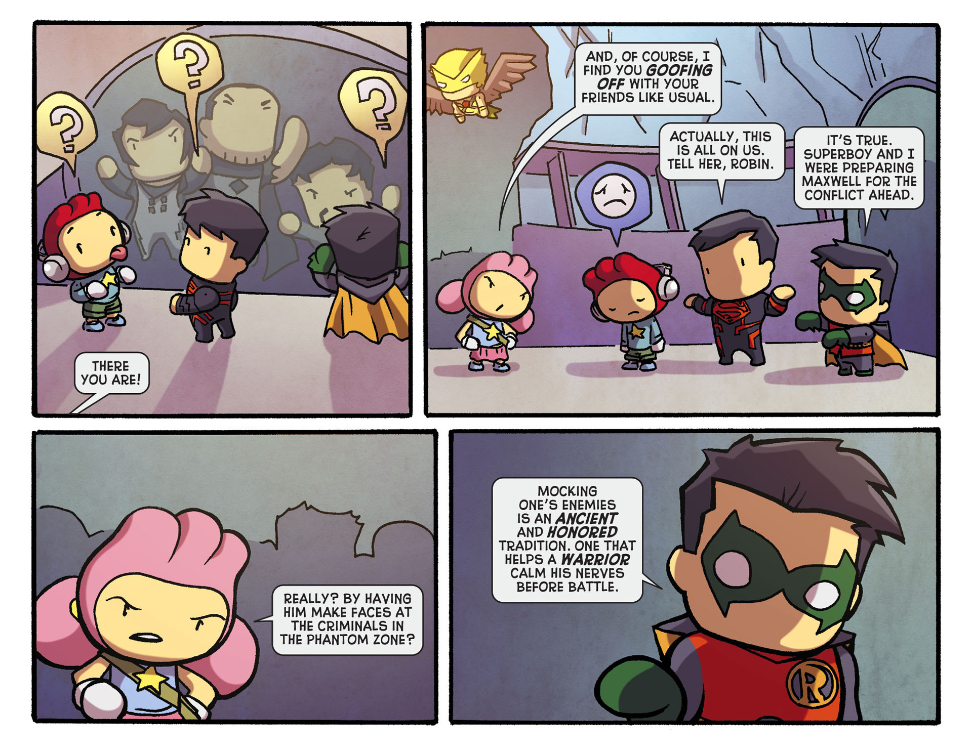 Read online Scribblenauts Unmasked: A Crisis of Imagination comic -  Issue #12 - 10