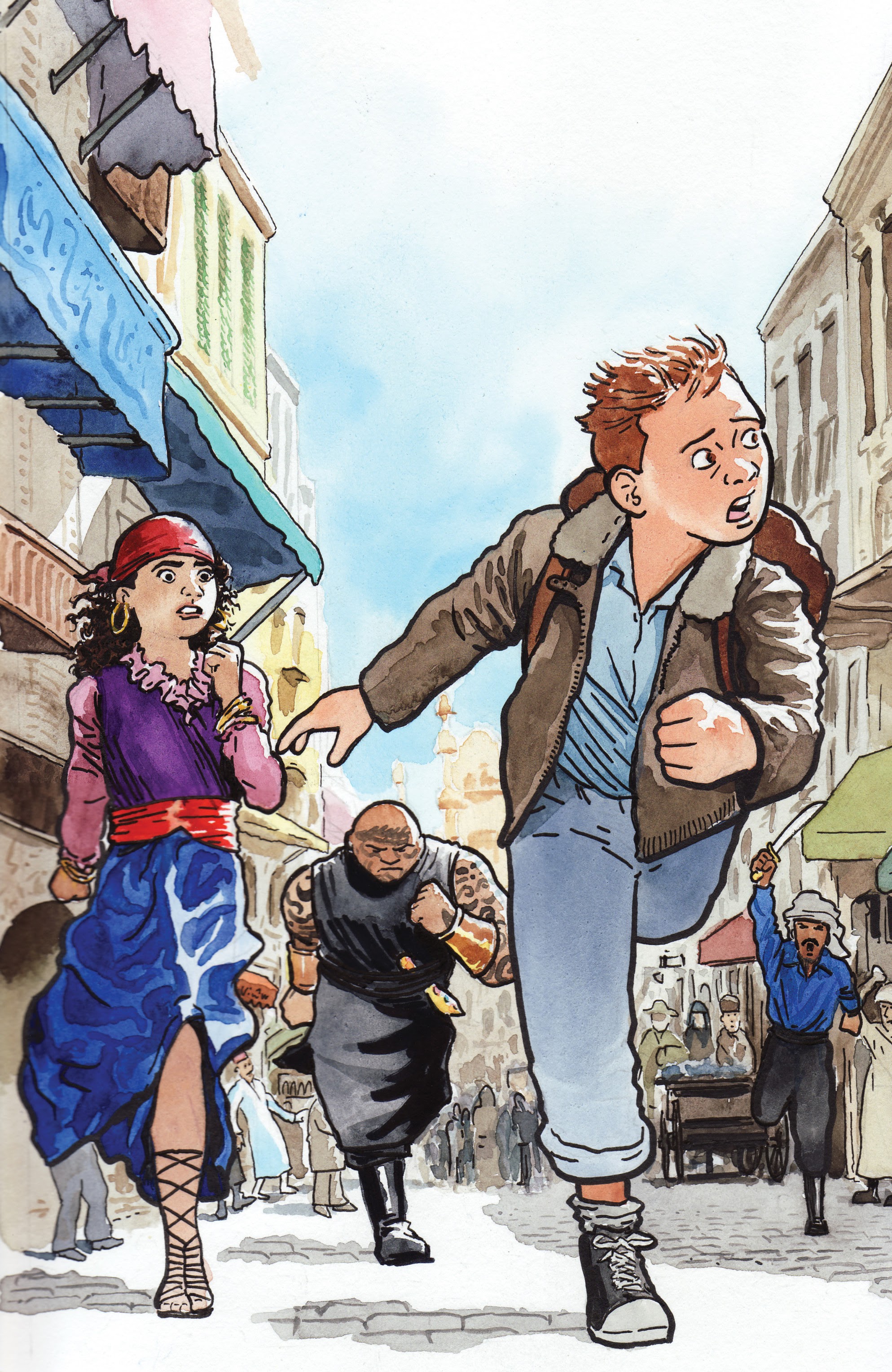 Read online Rocket Robinson and the Pharaoh's Fortune comic -  Issue # TPB (Part 3) - 45