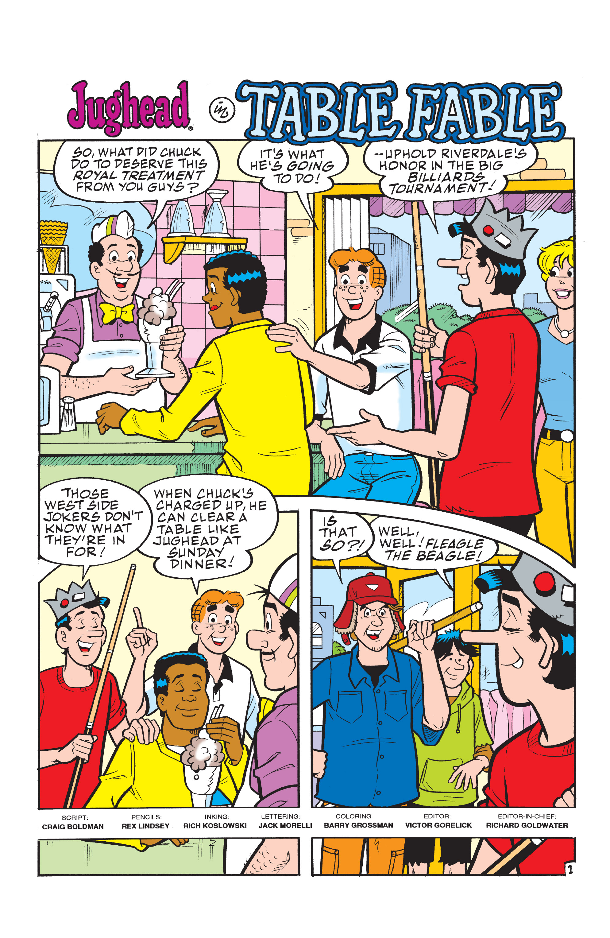 Read online Archie's Pal Jughead Comics comic -  Issue #174 - 2