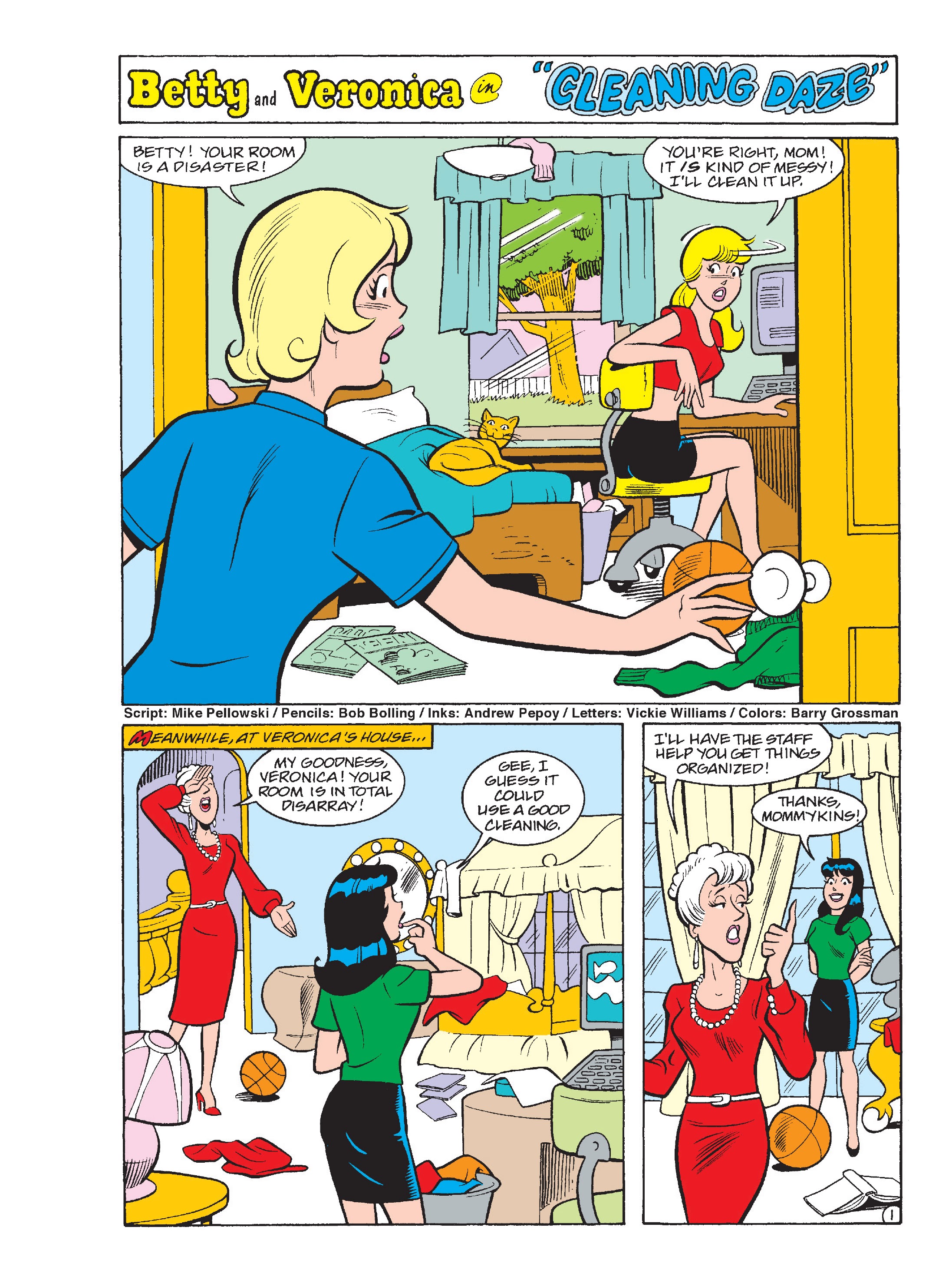 Read online Betty & Veronica Friends Double Digest comic -  Issue #263 - 137