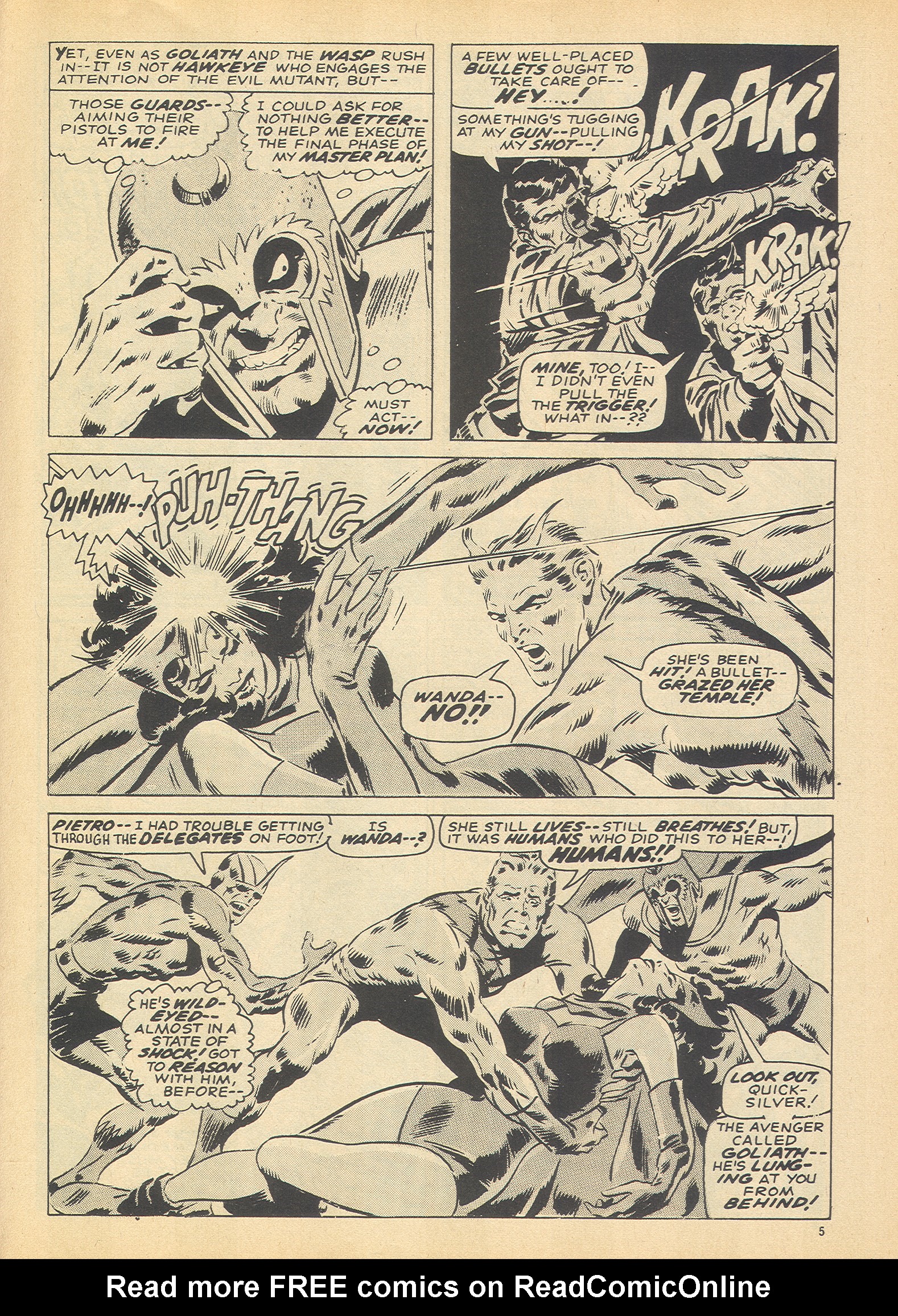 Read online The Avengers (1973) comic -  Issue #65 - 5