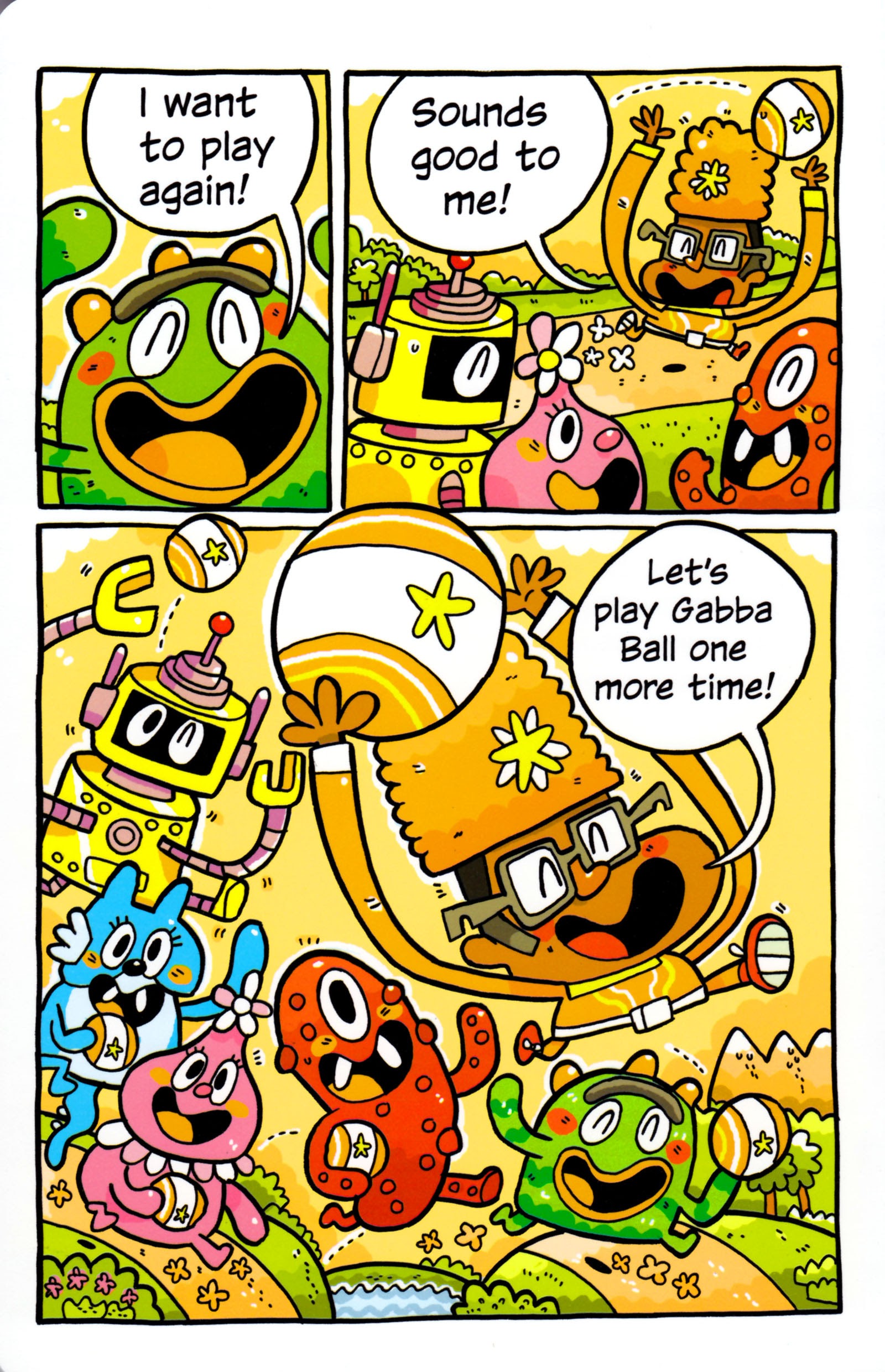 Read online Yo Gabba Gabba! Gabba Ball! comic -  Issue # Full - 18