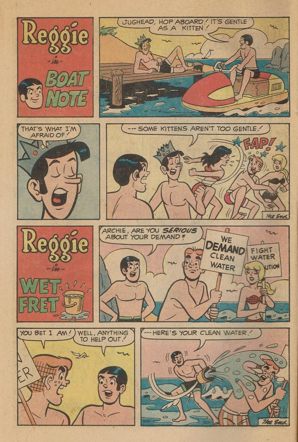 Read online Reggie's Wise Guy Jokes comic -  Issue #23 - 6