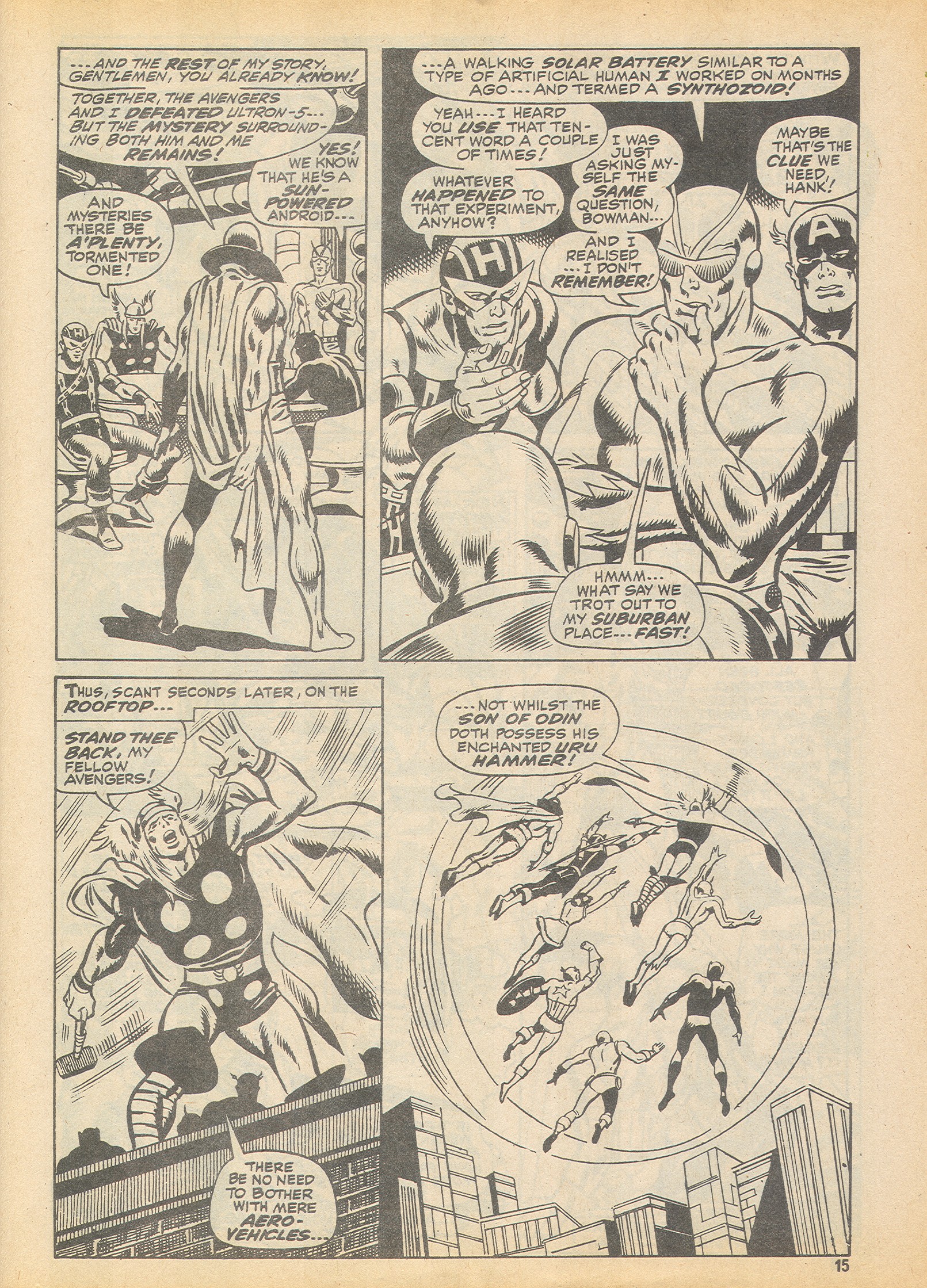 Read online The Avengers (1973) comic -  Issue #85 - 15