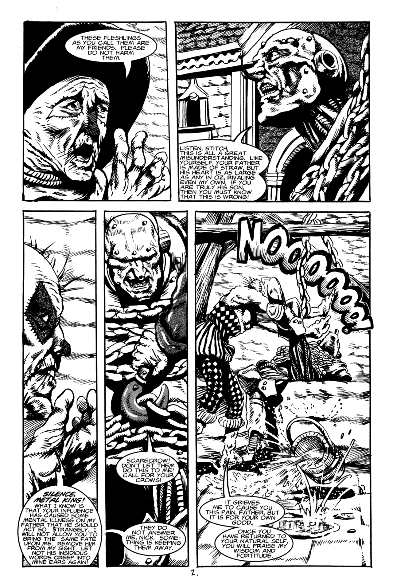 Read online Dark Oz comic -  Issue #3 - 4