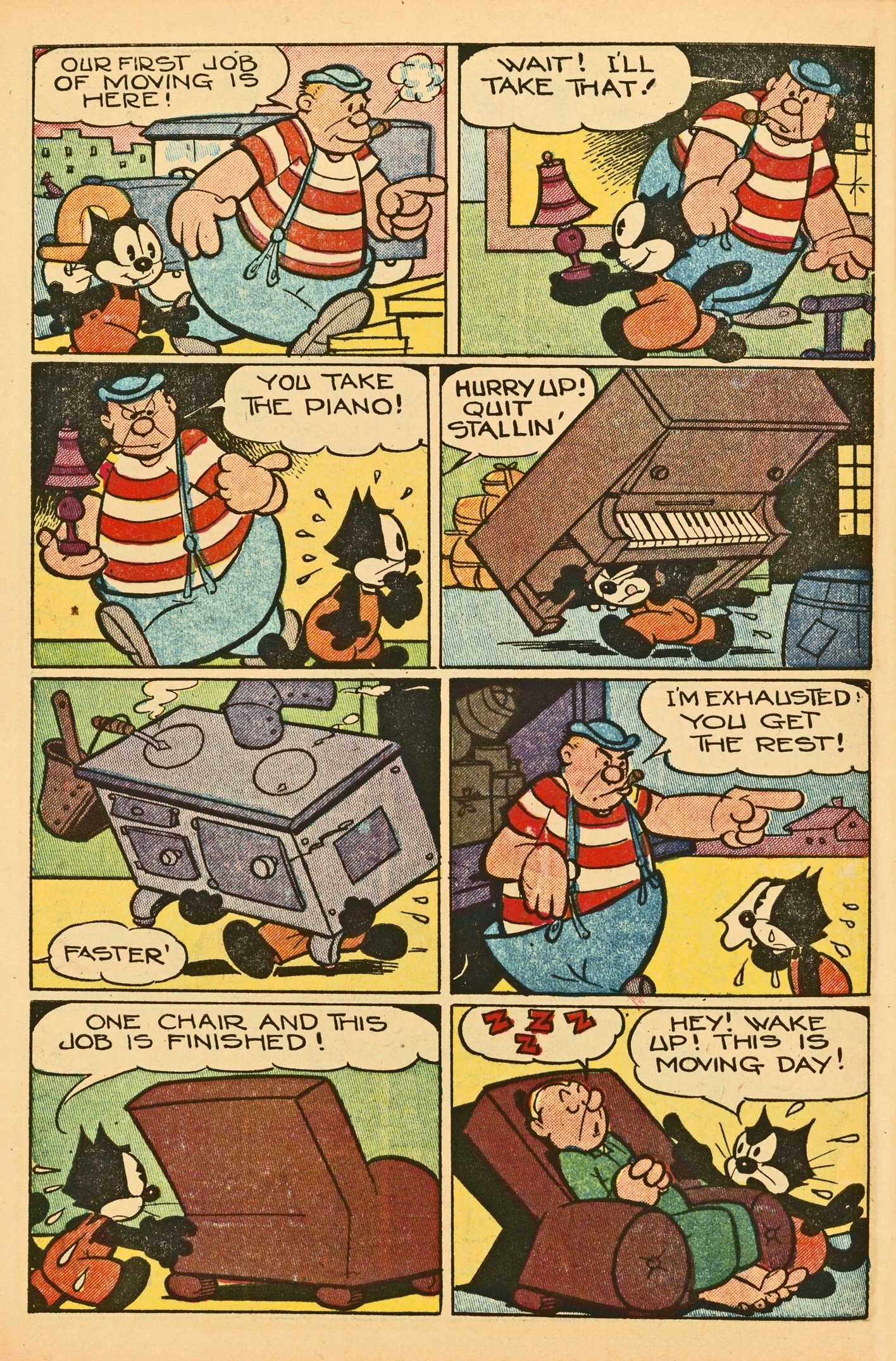 Read online Felix the Cat (1951) comic -  Issue #36 - 6