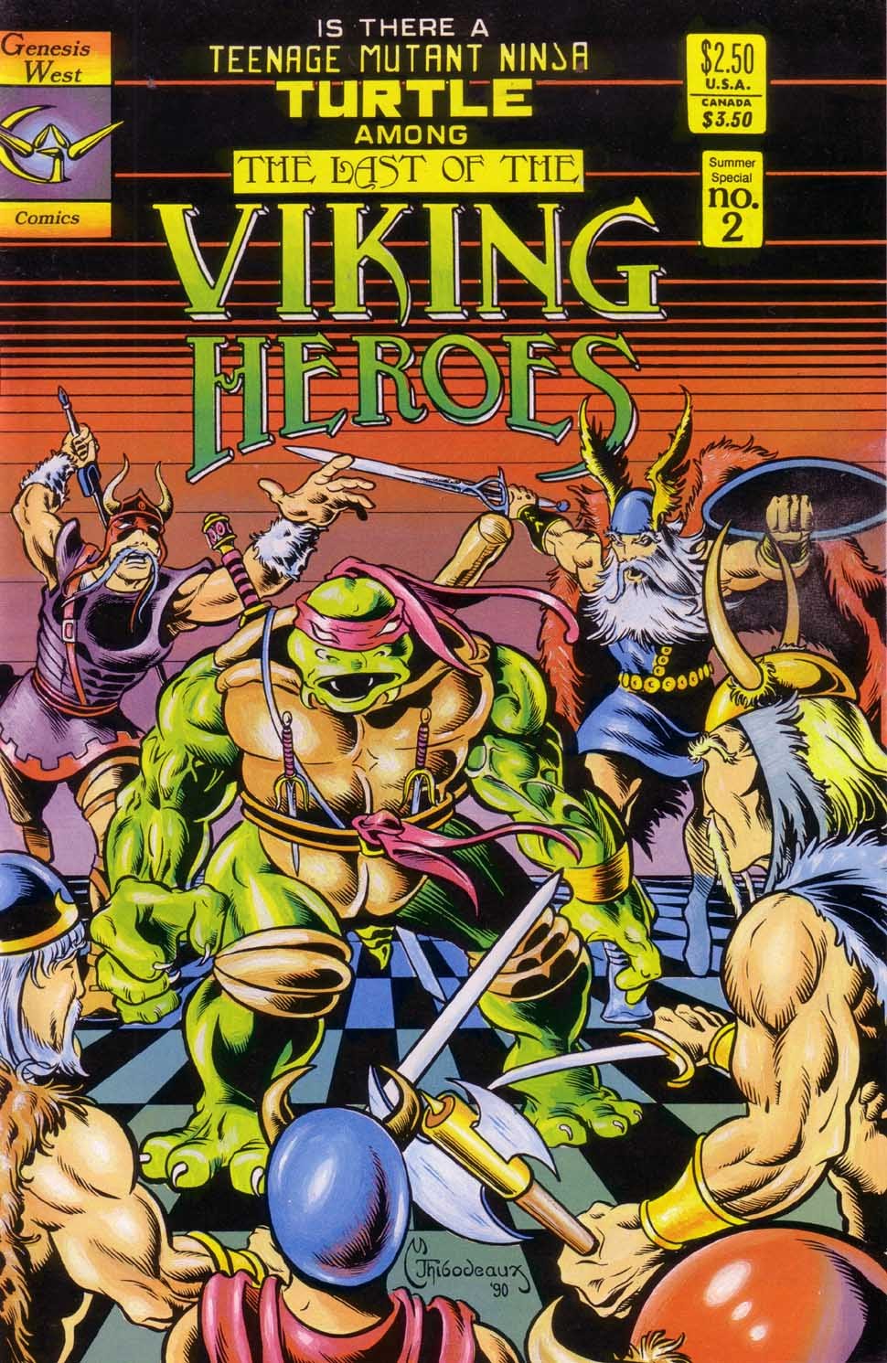 Read online The Last of the Viking Heroes comic -  Issue #2 - 1