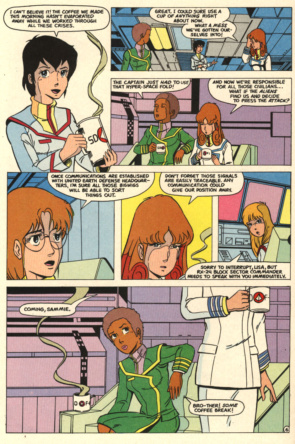 Read online Robotech The Macross Saga comic -  Issue #4 - 7