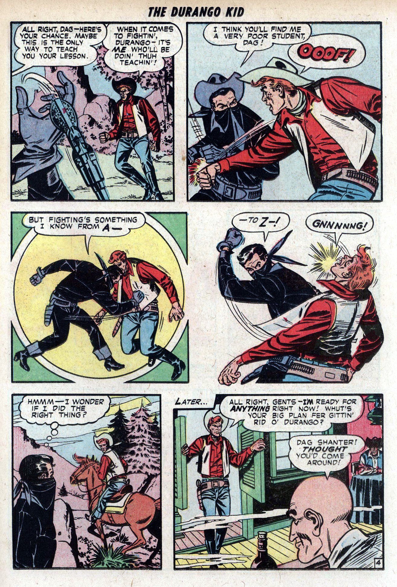 Read online Charles Starrett as The Durango Kid comic -  Issue #15 - 13