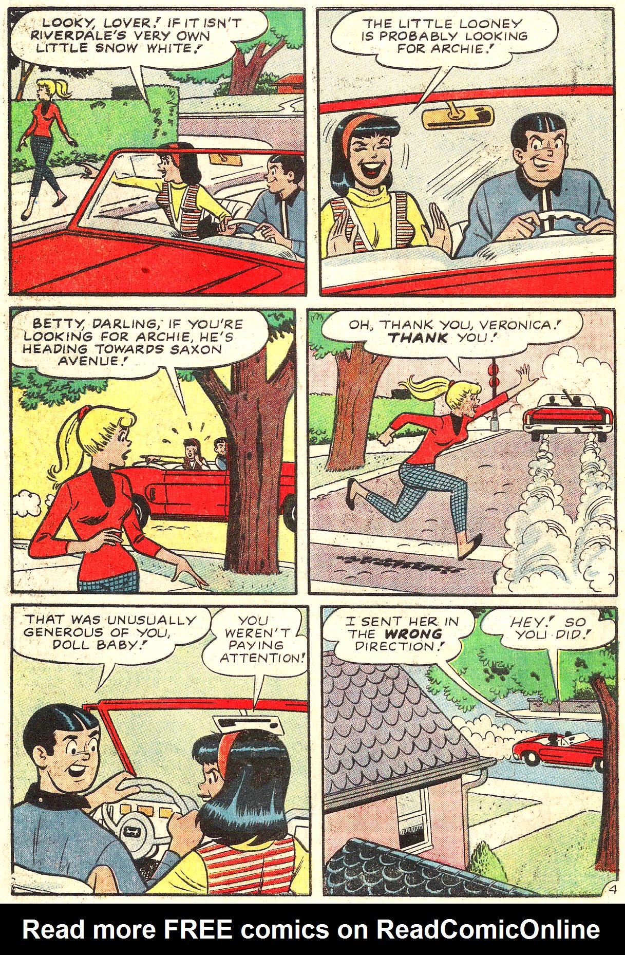 Read online Archie's Girls Betty and Veronica comic -  Issue #128 - 6