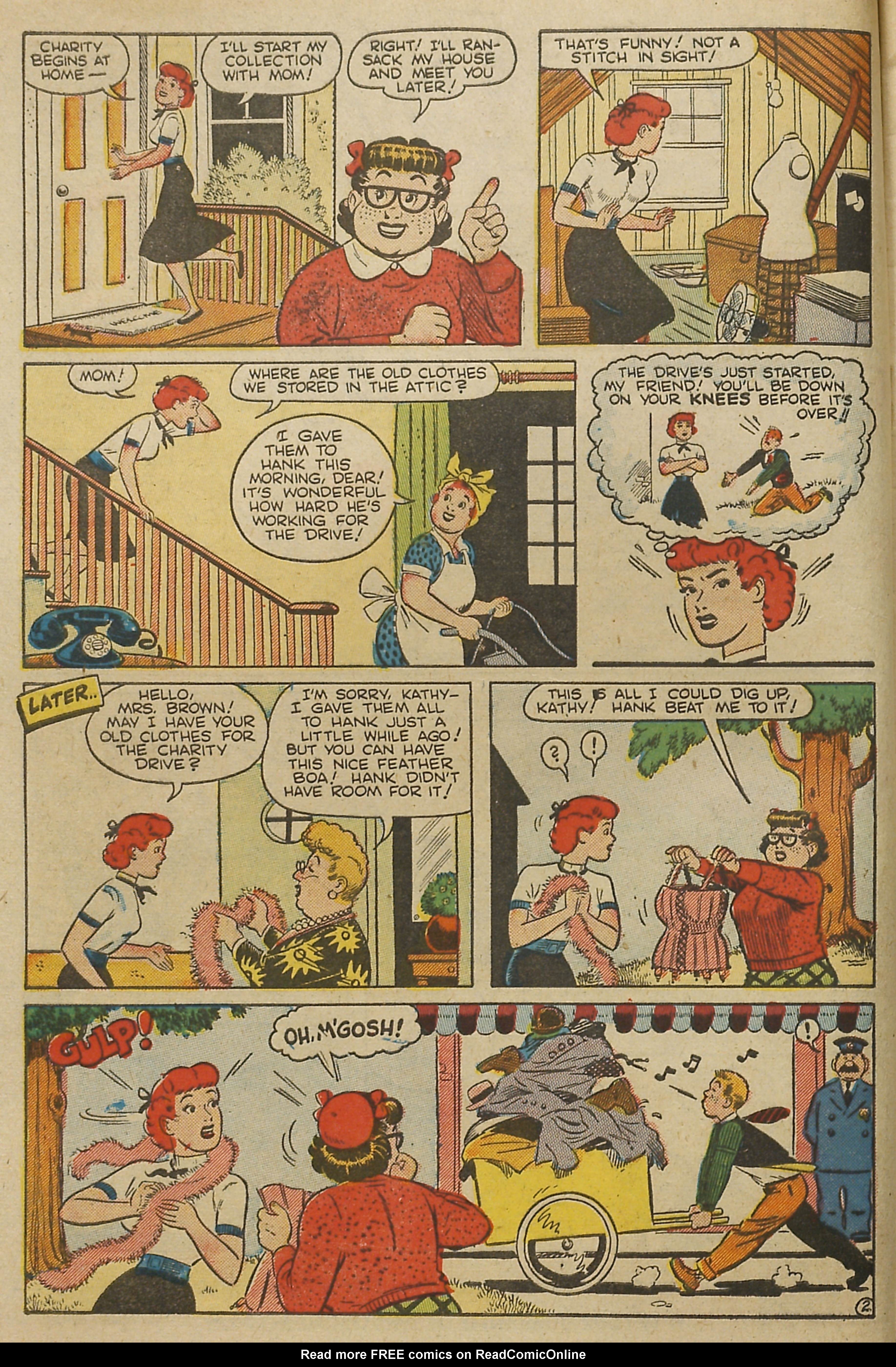 Read online Kathy (1949) comic -  Issue #4 - 4