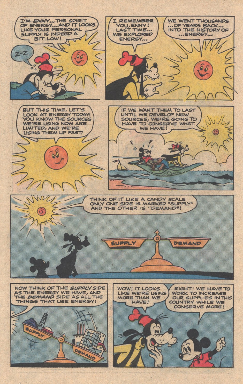 Read online Mickey Mouse and Goofy Explore Energy Conservation comic -  Issue # Full - 20