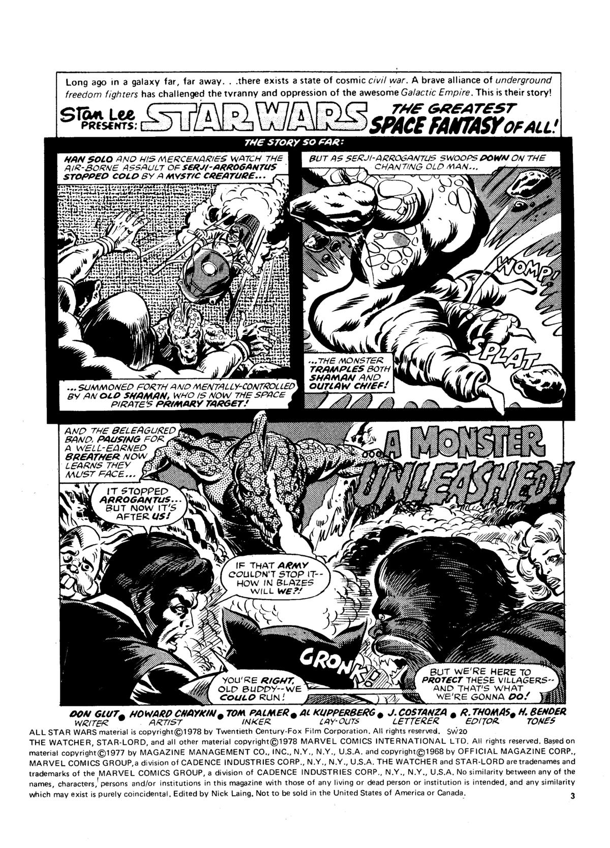 Read online Star Wars Weekly comic -  Issue #20 - 3