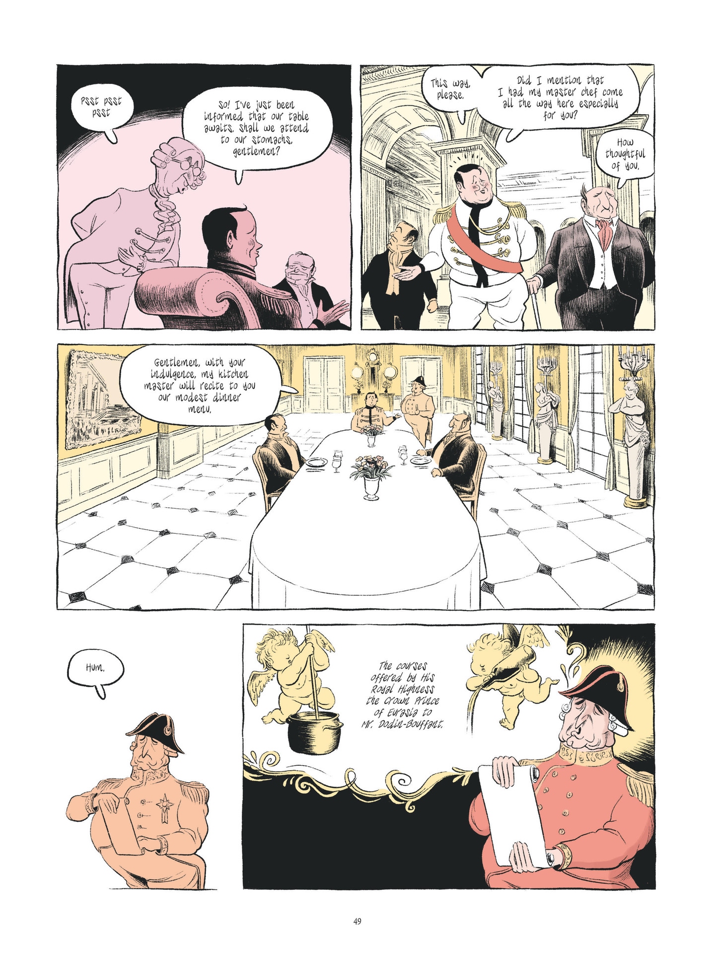 Read online Dodin-Bouffant: Gourmet Extraordinaire comic -  Issue # TPB - 46
