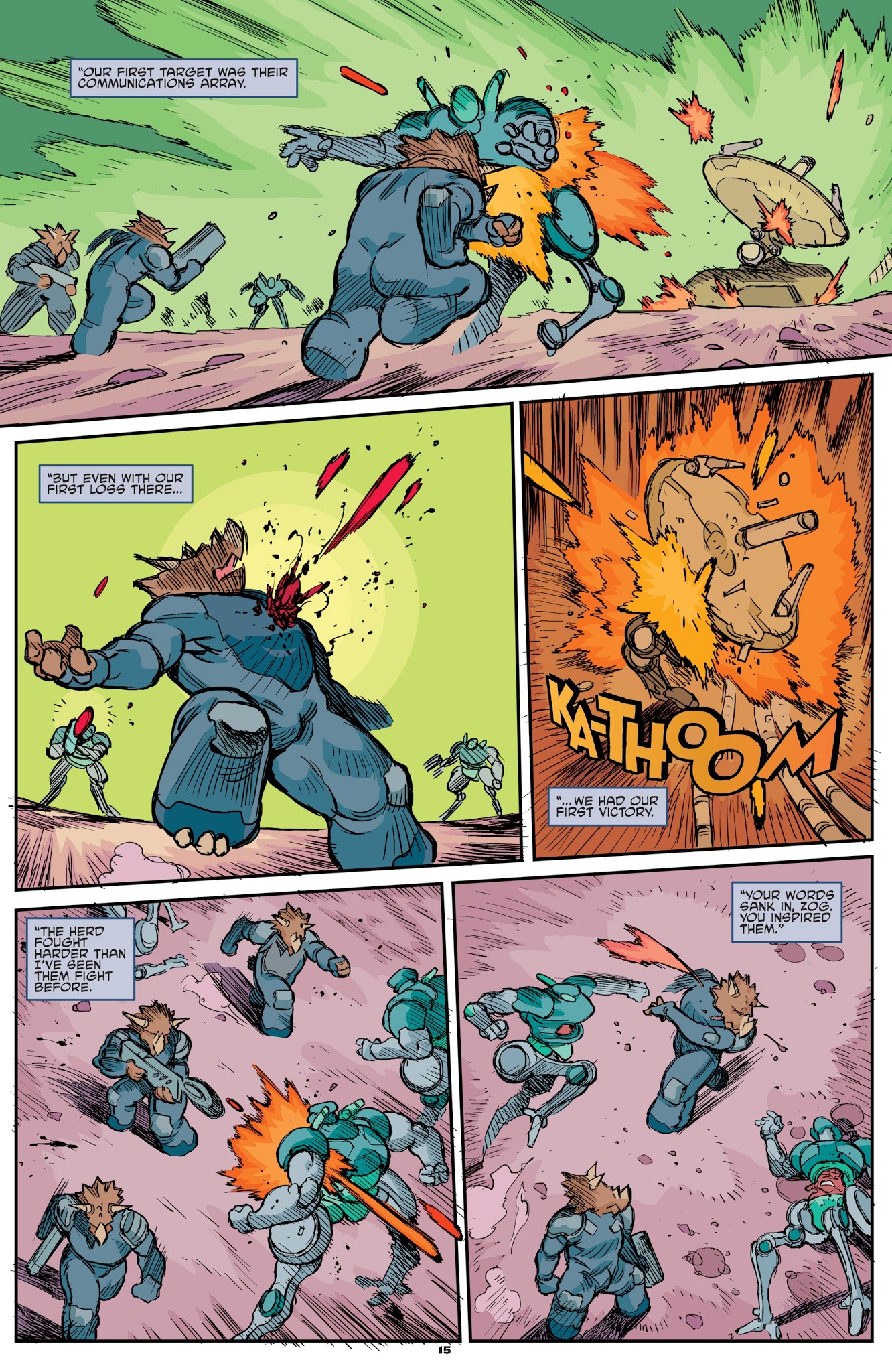 Read online Teenage Mutant Ninja Turtles Universe comic -  Issue #17 - 17