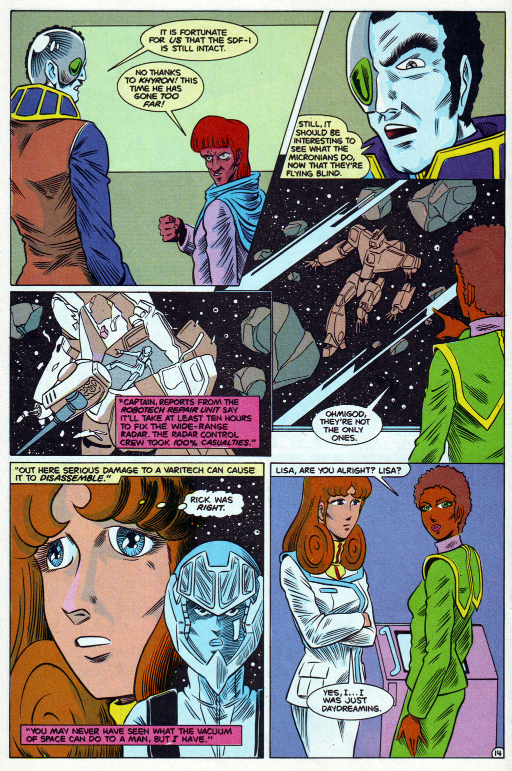 Read online Robotech The Macross Saga comic -  Issue #10 - 16