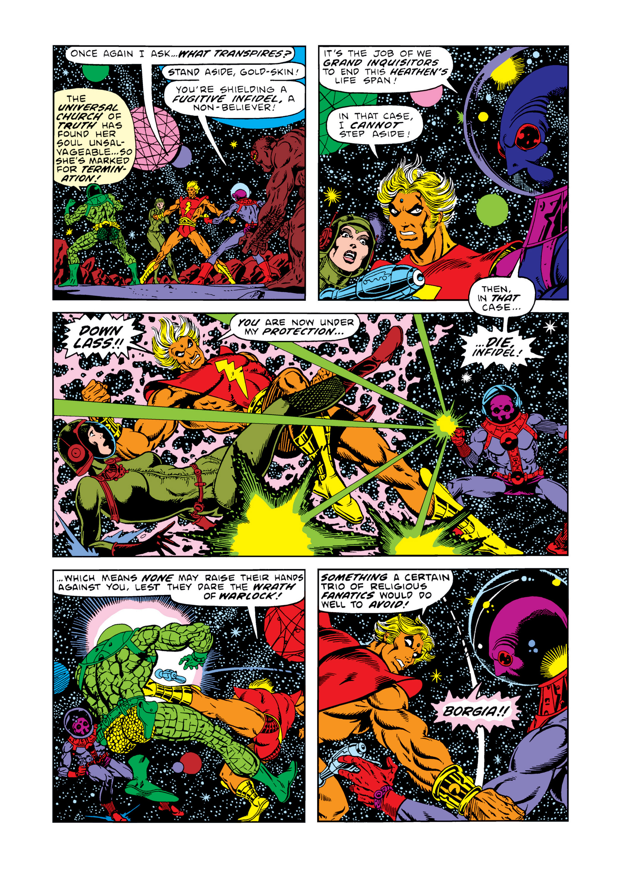 Read online Marvel Masterworks: Warlock comic -  Issue # TPB 2 (Part 1) - 15