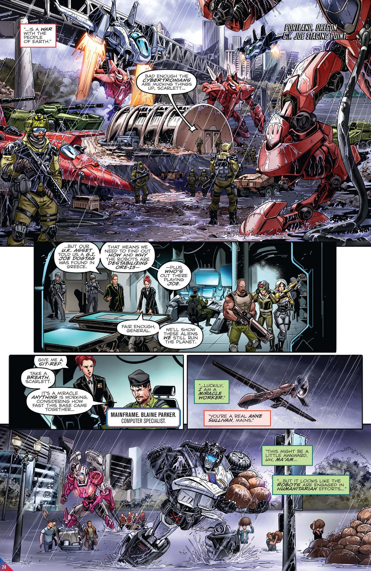Read online Transformers: The IDW Collection Phase Three comic -  Issue # TPB 1 (Part 1) - 24