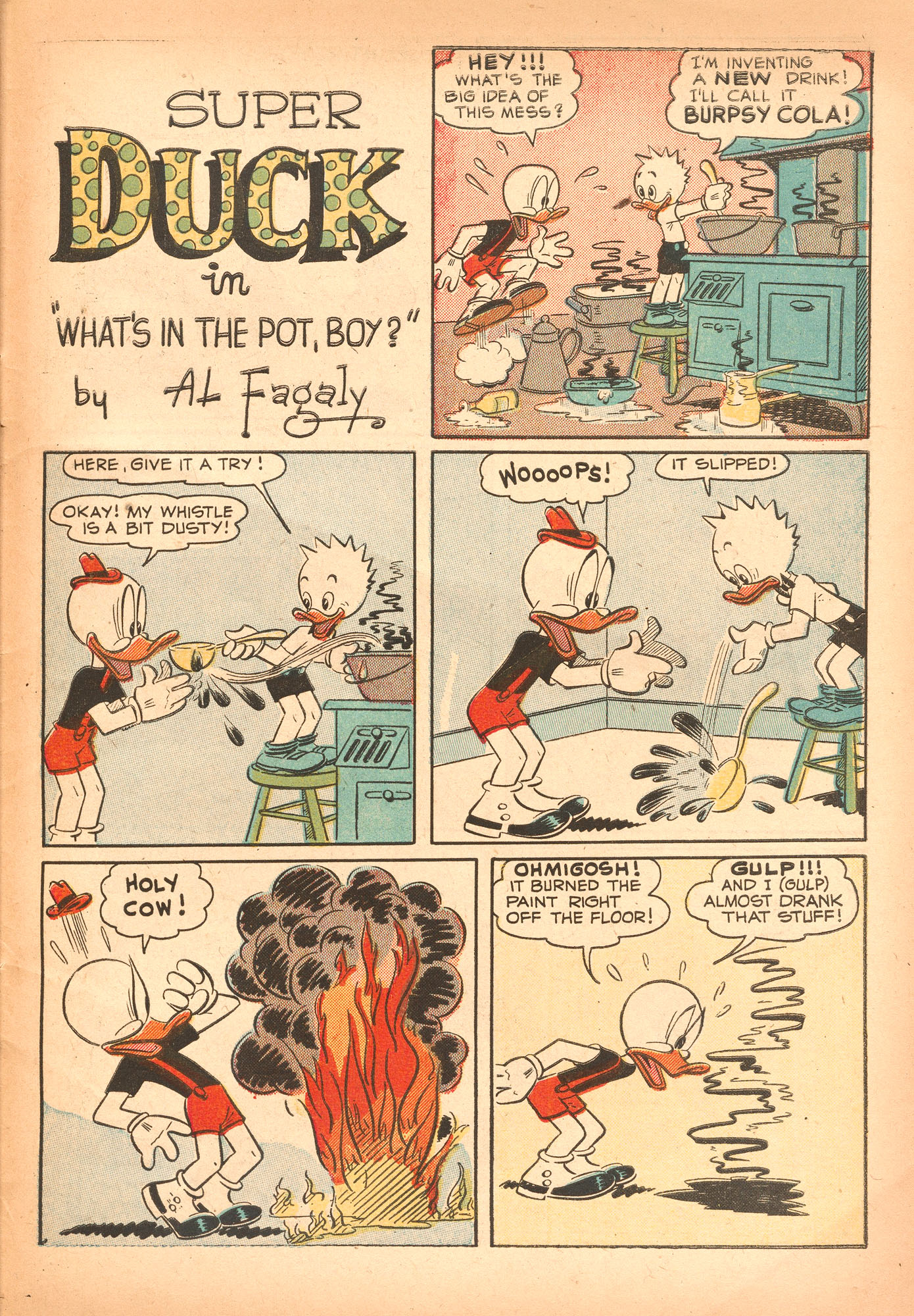 Read online Super Duck Comics comic -  Issue #29 - 45