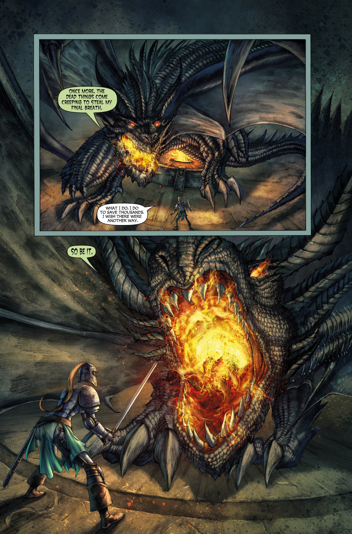 Read online Dark Souls: The Breath of Andolus comic -  Issue #4 - 16