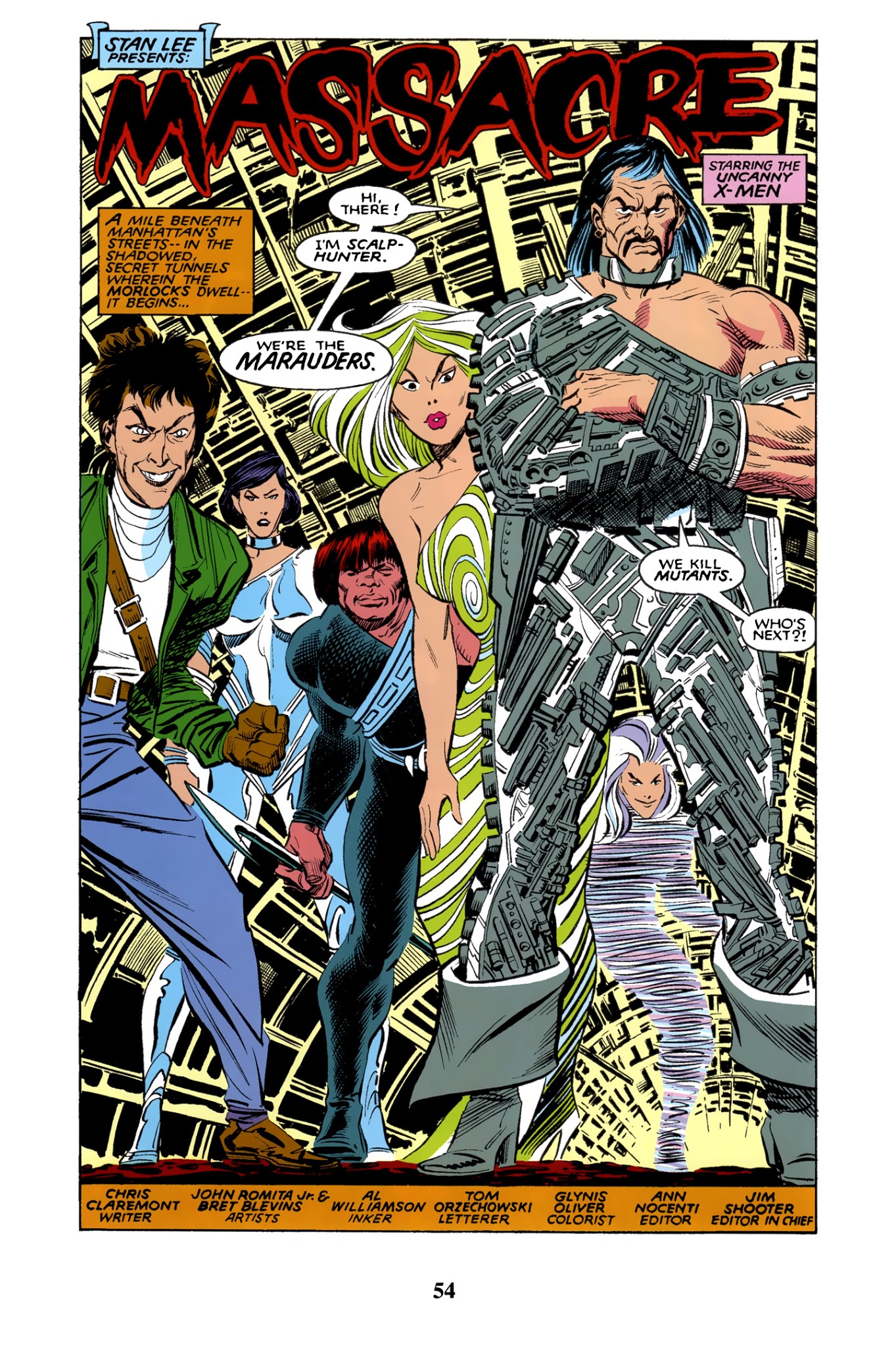 Read online X-Men: Mutant Massacre comic -  Issue # TPB - 54