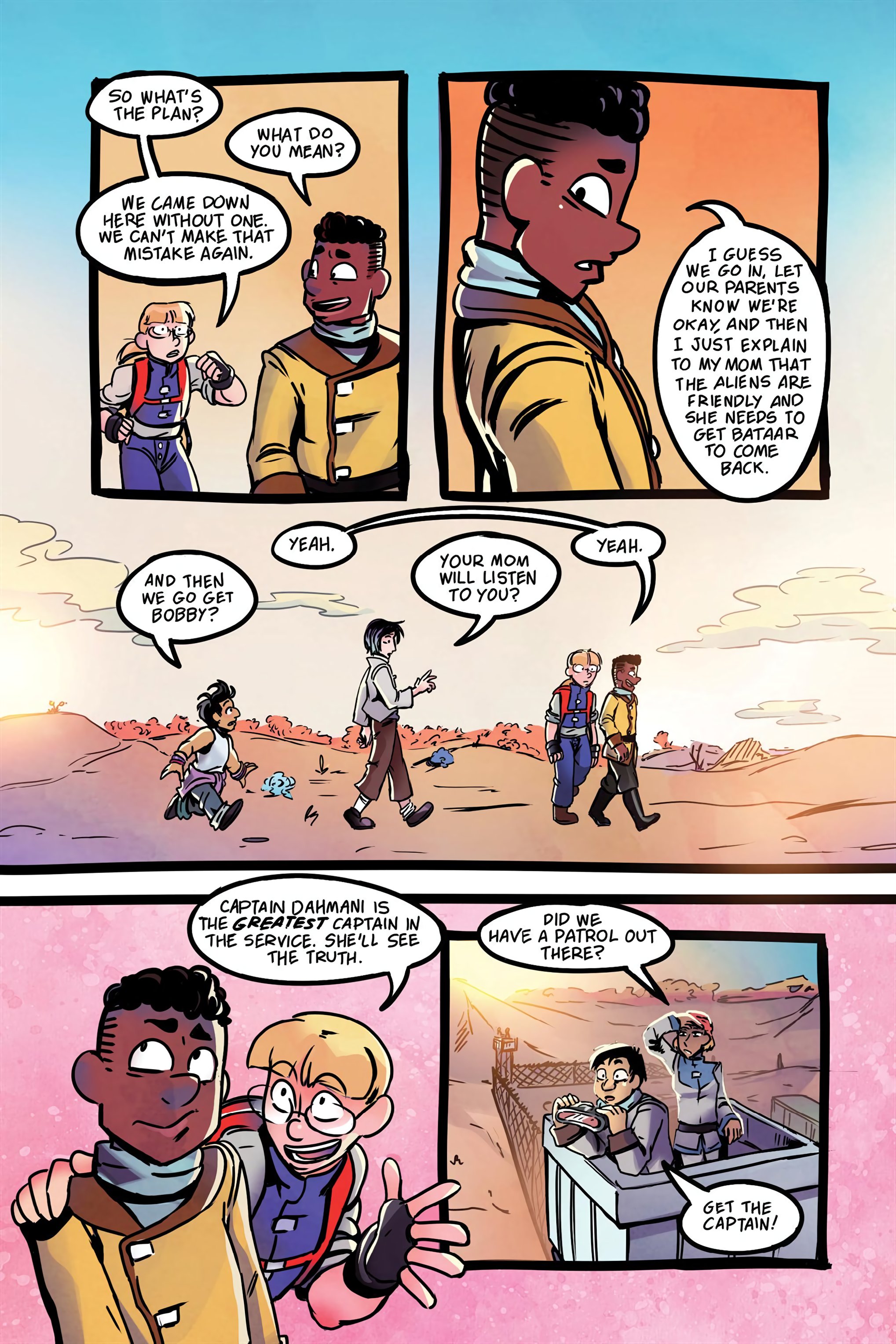 Read online Cosmic Cadets: Contact! comic -  Issue # TPB (Part 2) - 22