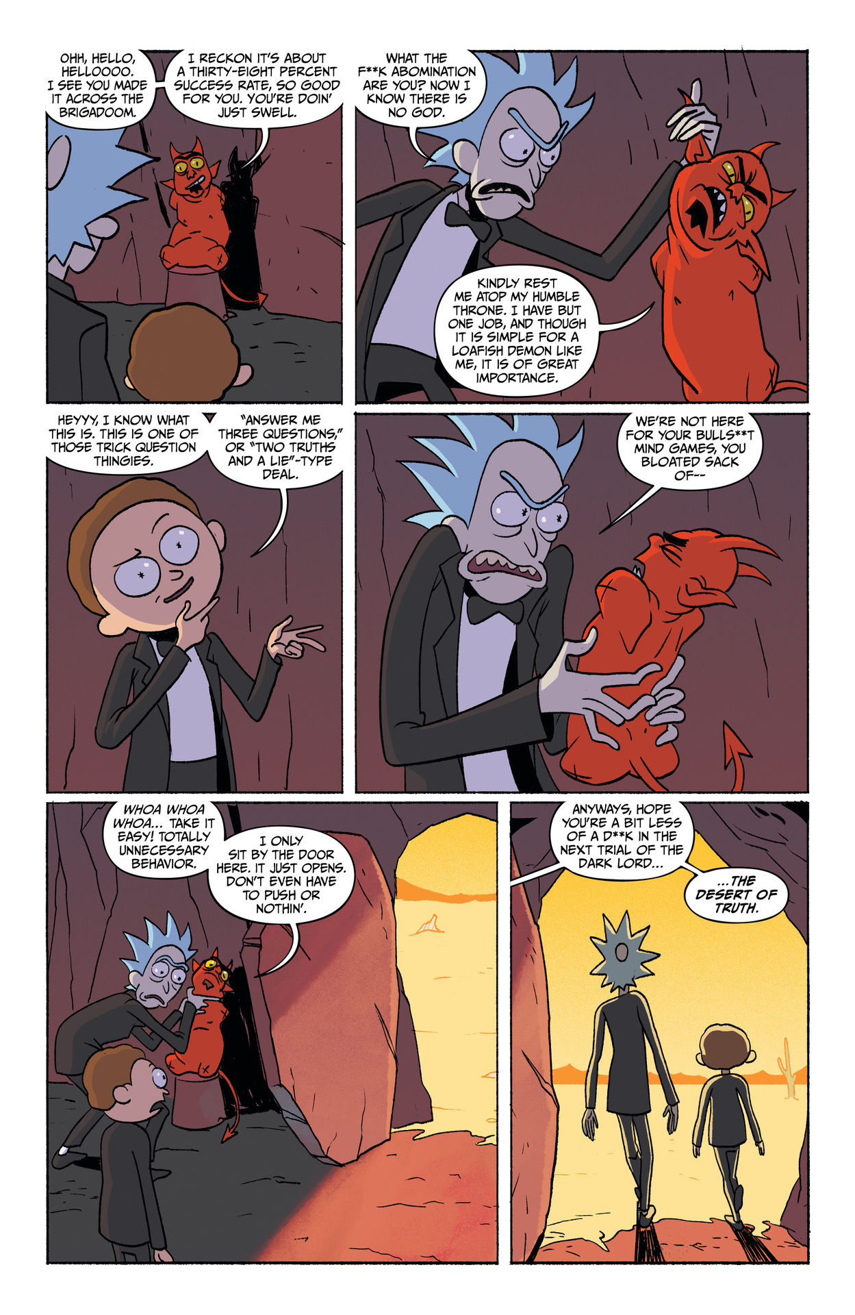 Read online Rick and Morty: Go to Hell comic -  Issue #2 - 14