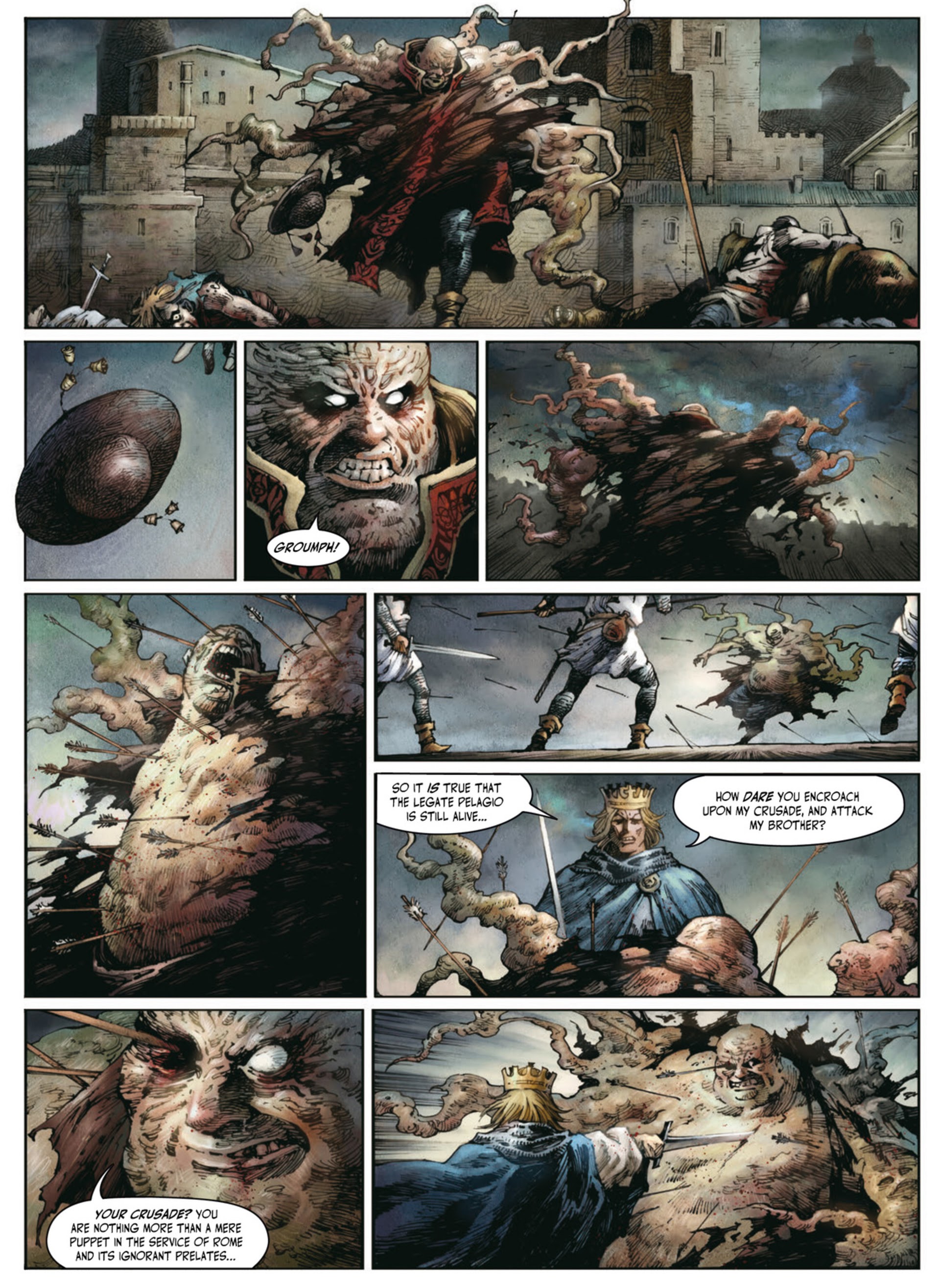 Read online Crusades comic -  Issue #3 - 57