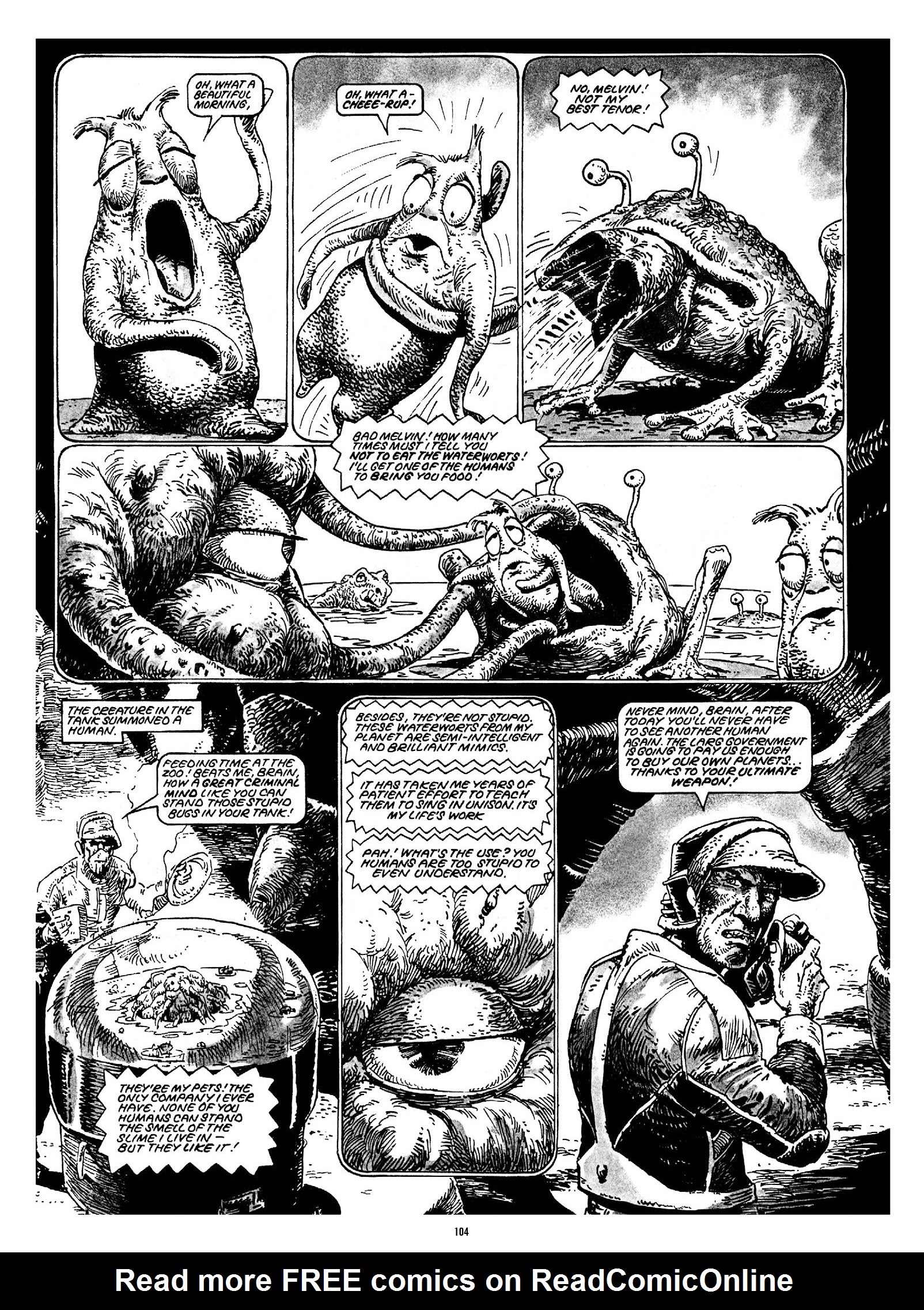 Read online Strontium Dog Search and Destroy: The Starlord Years comic -  Issue # TPB - 91