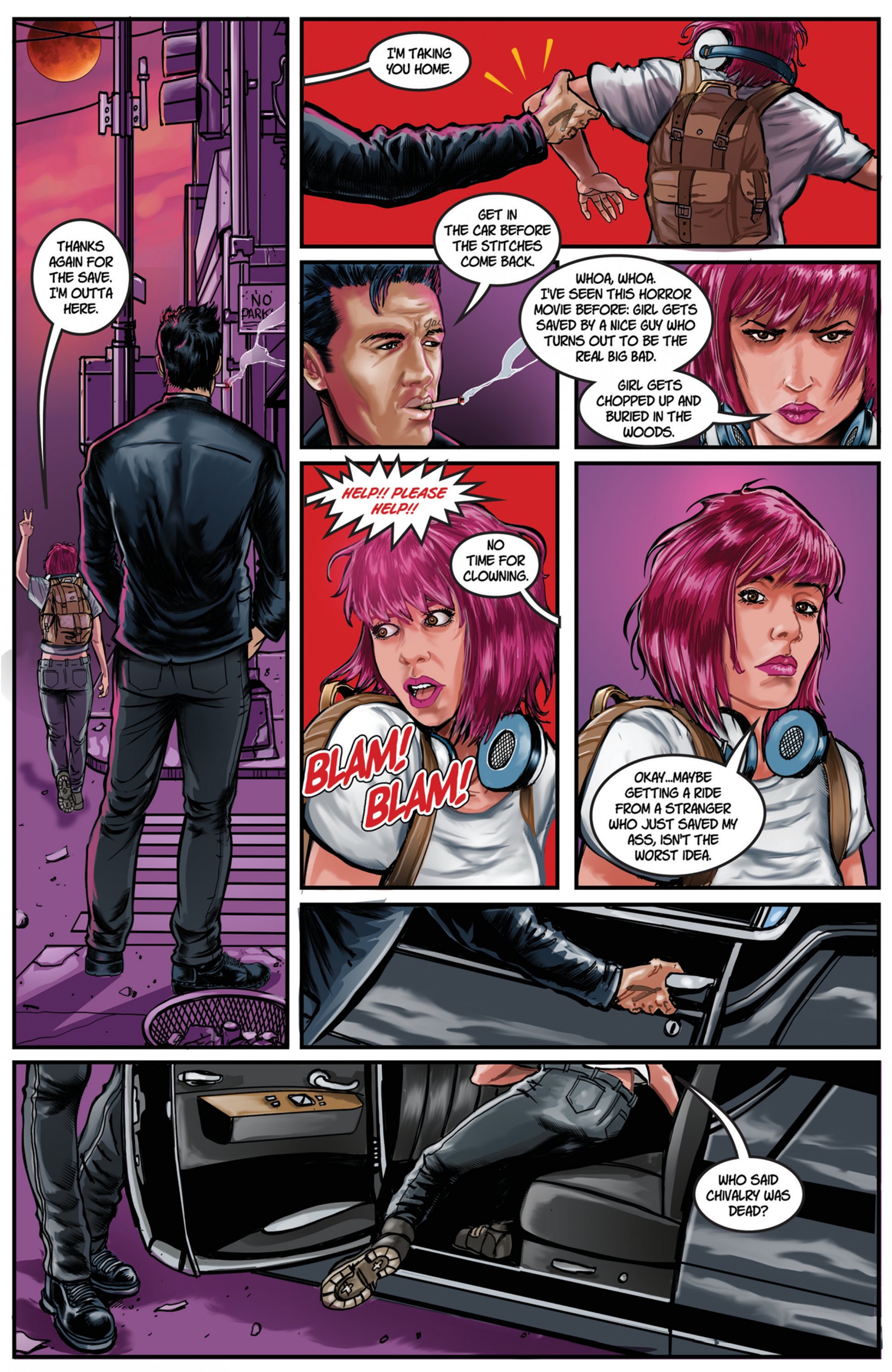 Read online Night of the Cadillacs comic -  Issue #1 - 23