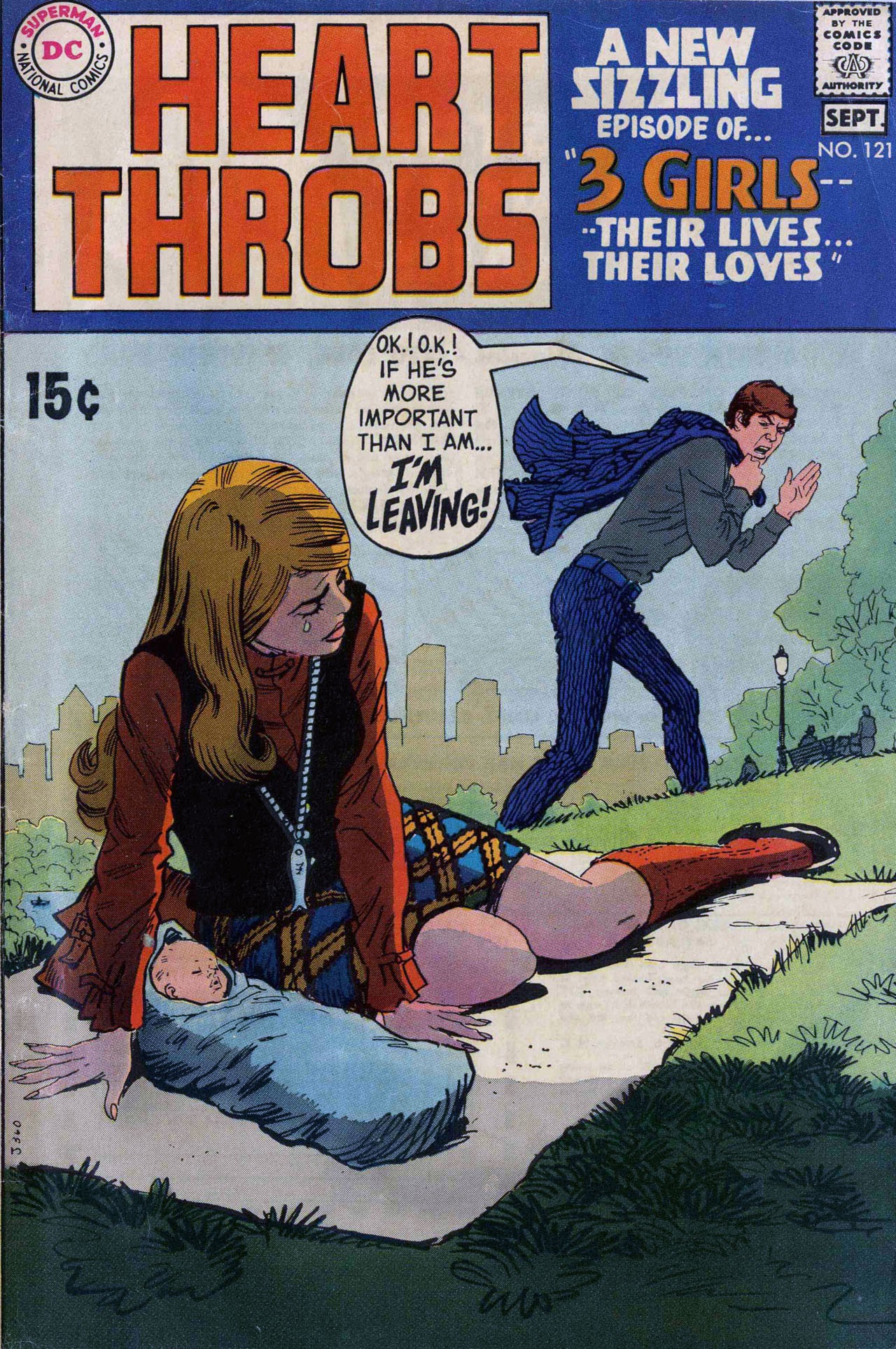 Read online Heart Throbs comic -  Issue #121 - 1