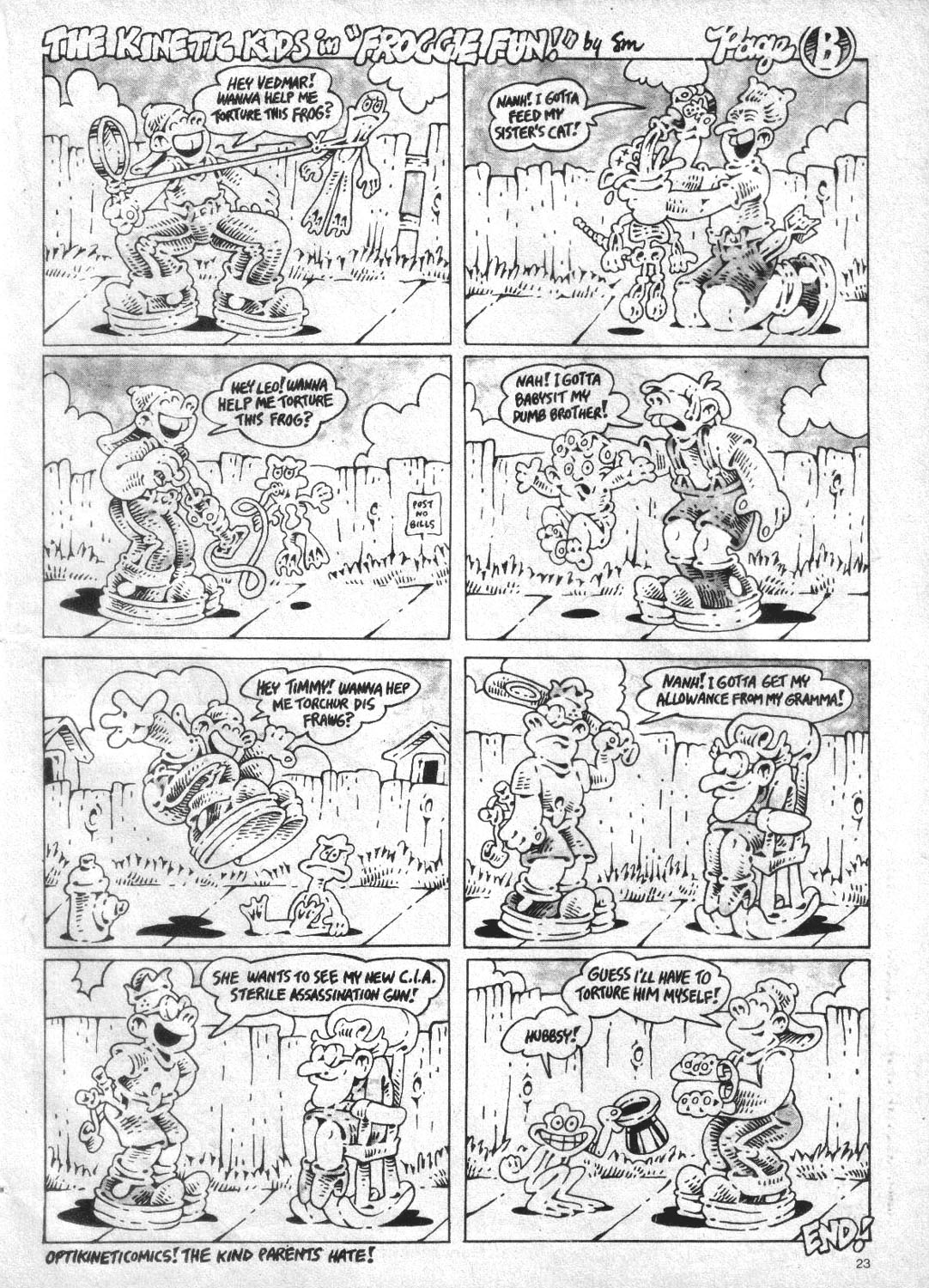 Read online Frantic comic -  Issue #12 - 22