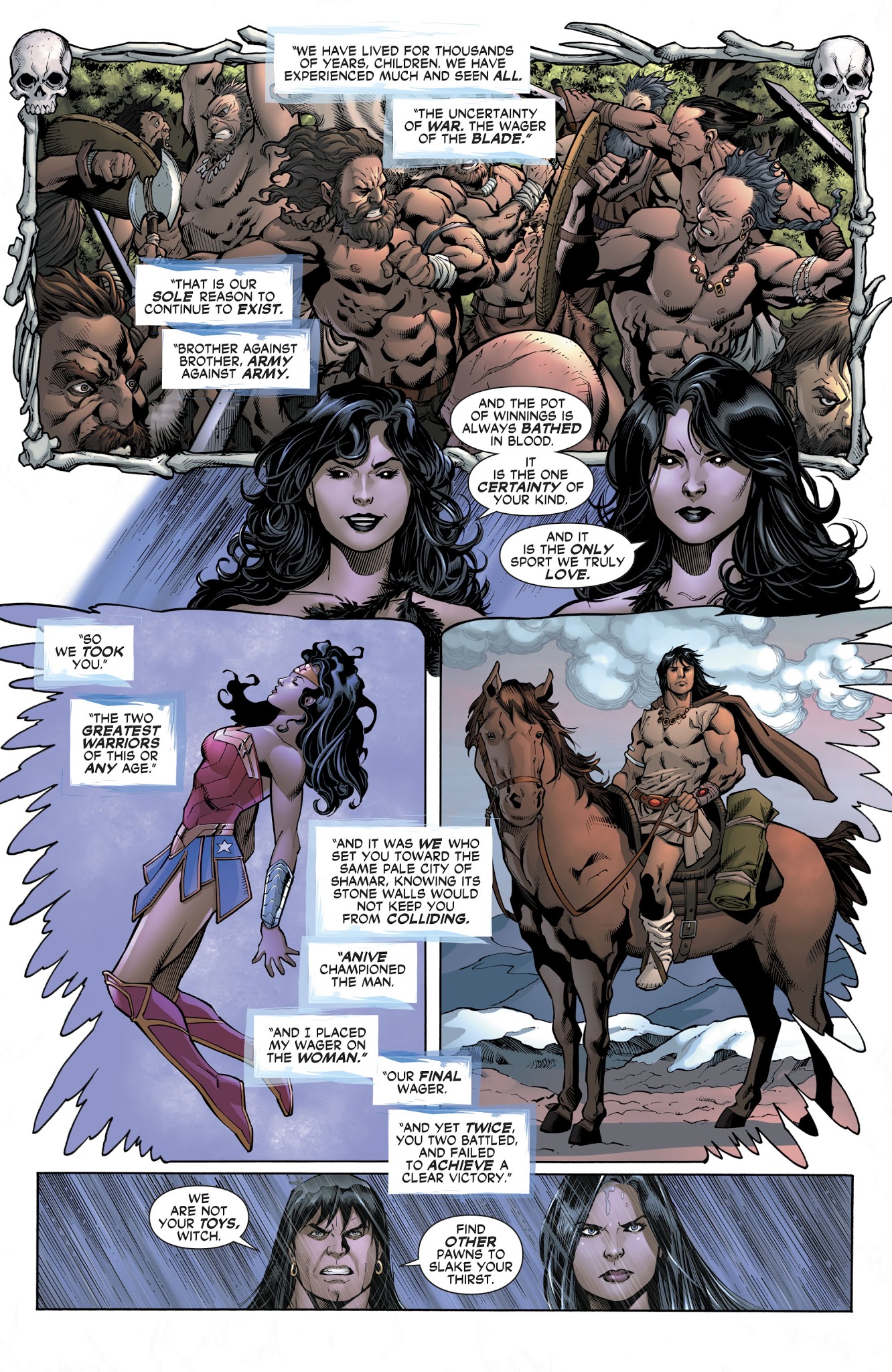 Read online Wonder Woman/Conan comic -  Issue #3 - 18