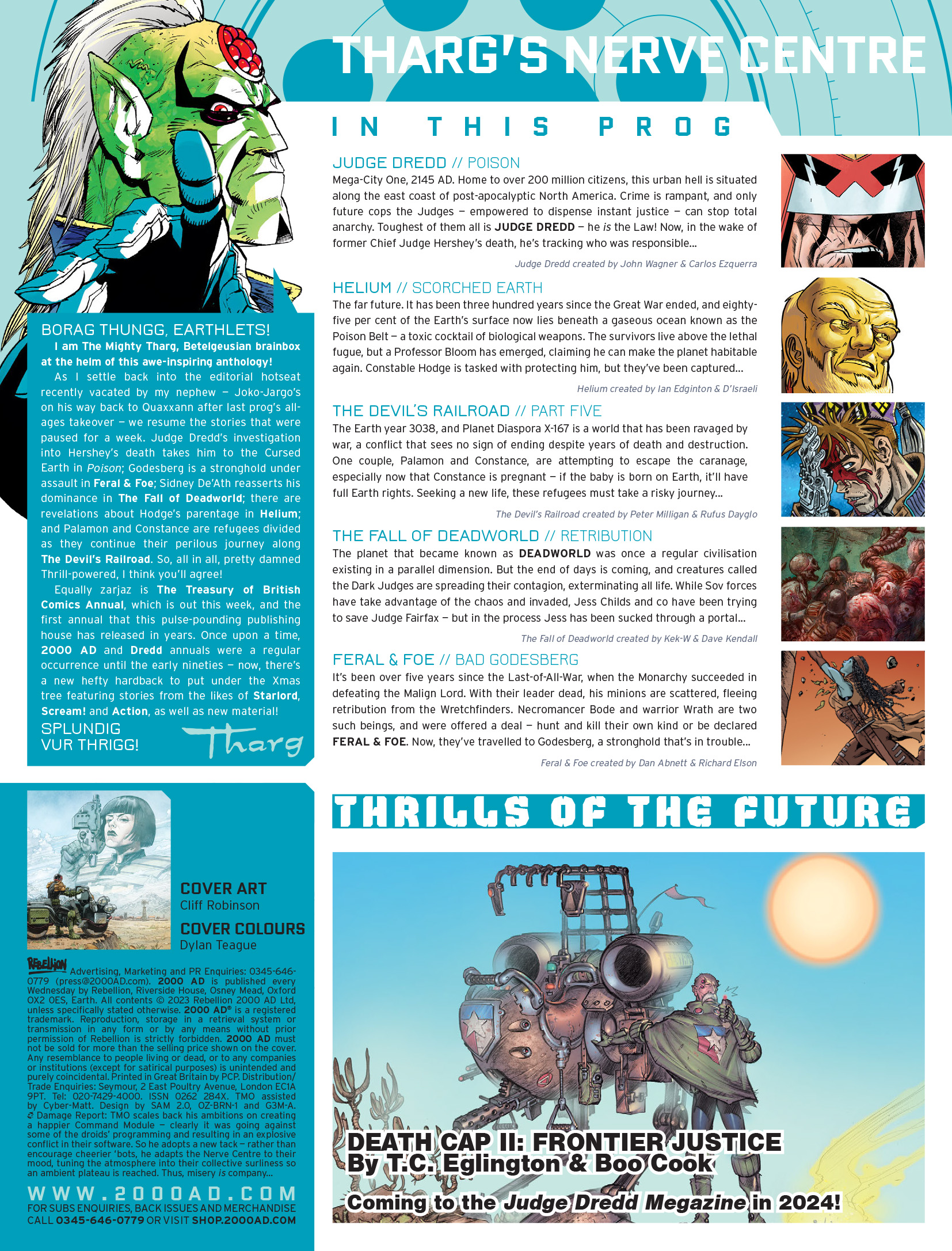 Read online 2000 AD comic -  Issue #2357 - 2