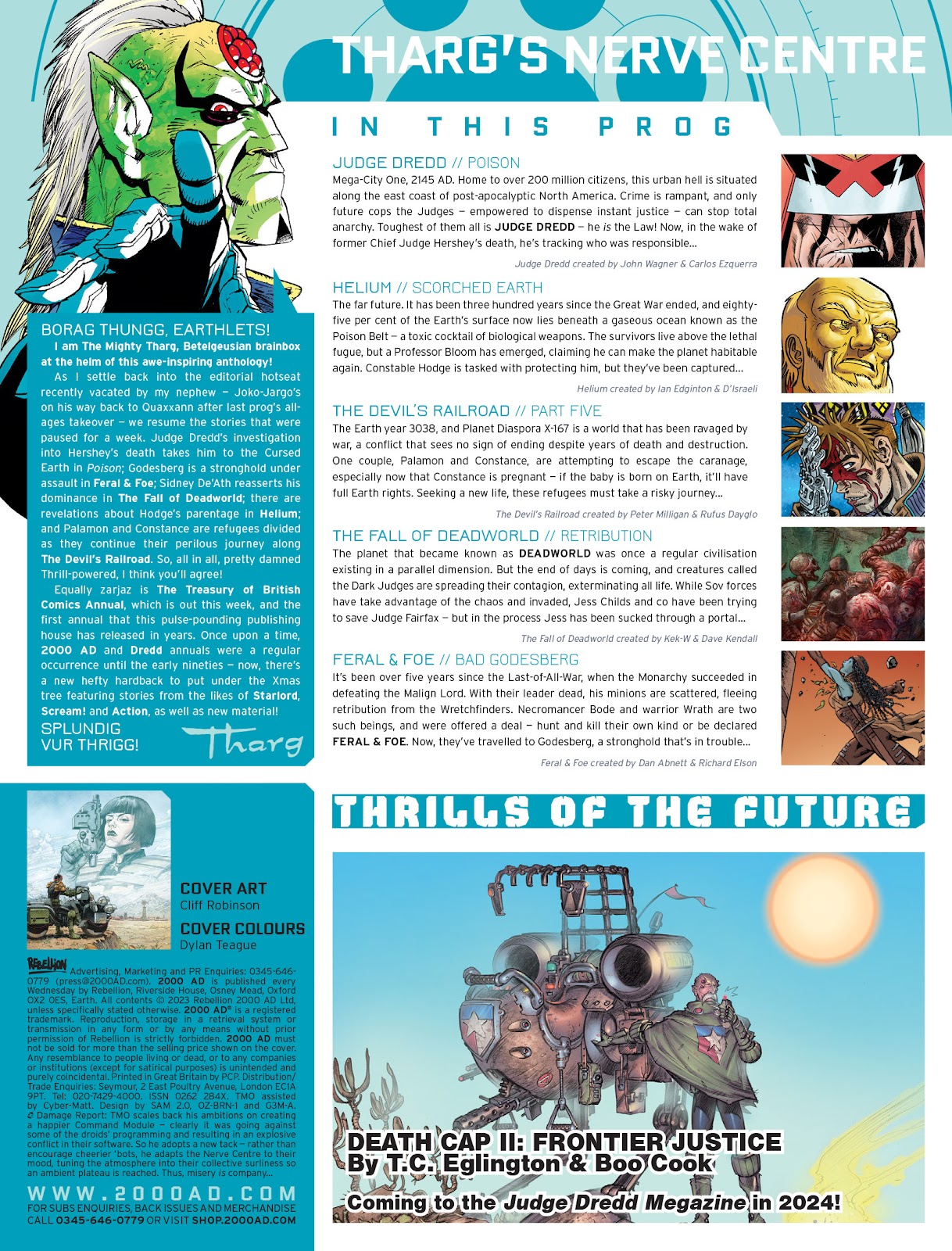2000 AD issue 2357 - Page 2