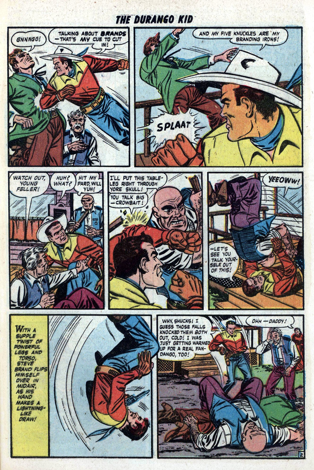 Read online Charles Starrett as The Durango Kid comic -  Issue #5 - 13