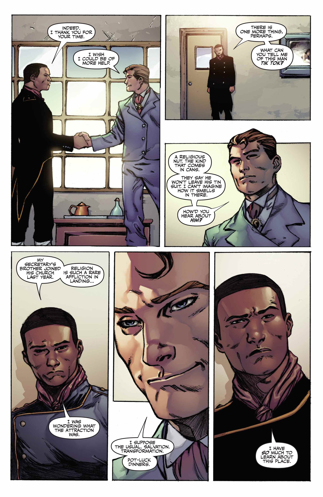 Read online Legenderry: Green Hornet comic -  Issue #1 - 13